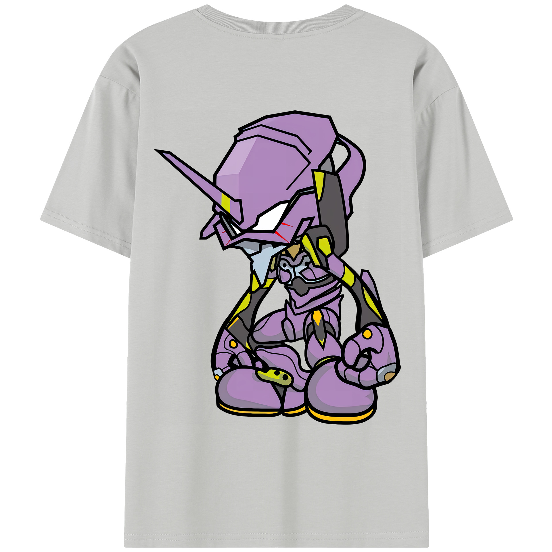 （画像用） EVA 新世紀エヴァンゲリオン レディース半袖Tシャツ(バックプリント)