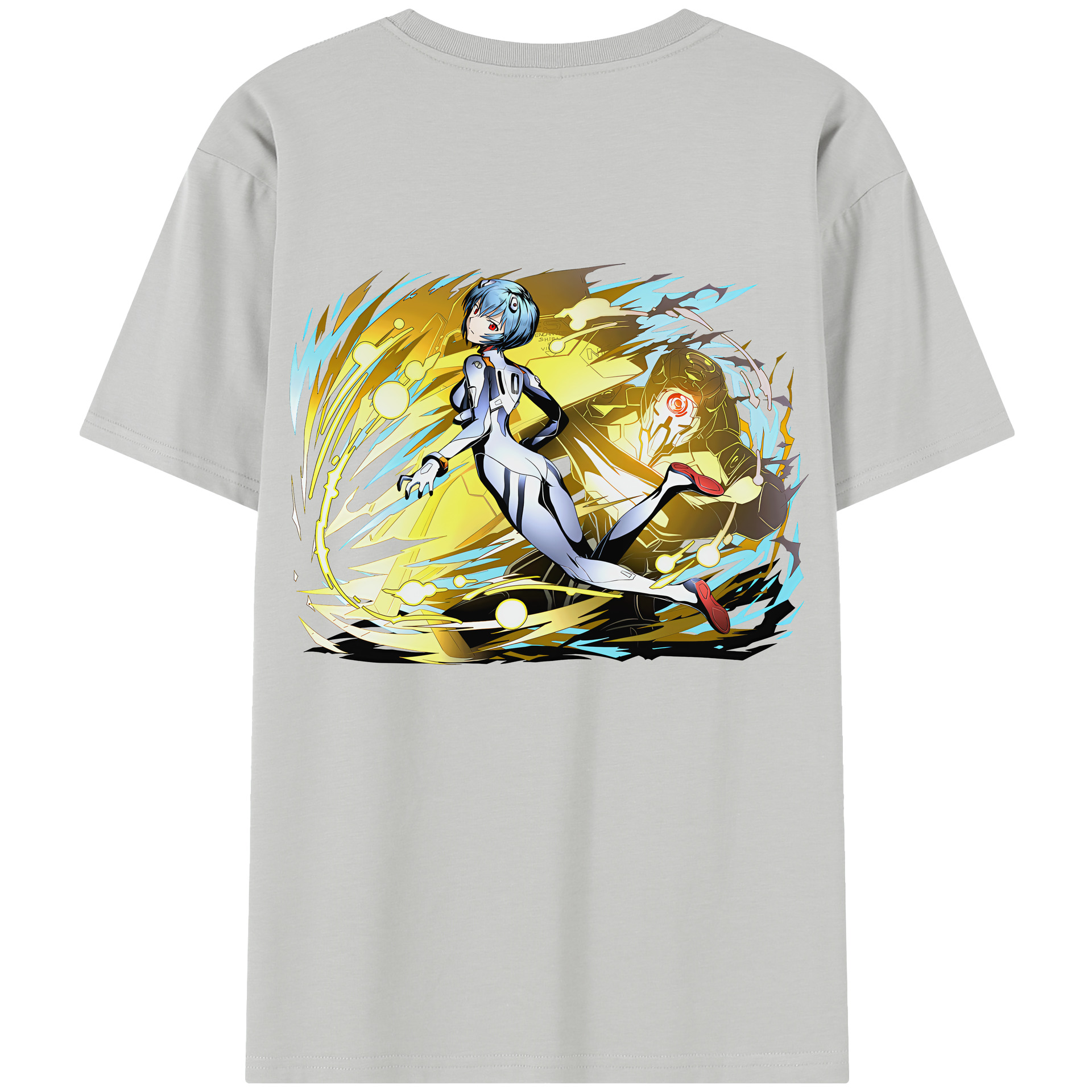 （画像用） EVA 新世紀エヴァンゲリオン レディース半袖Tシャツ(バックプリント)