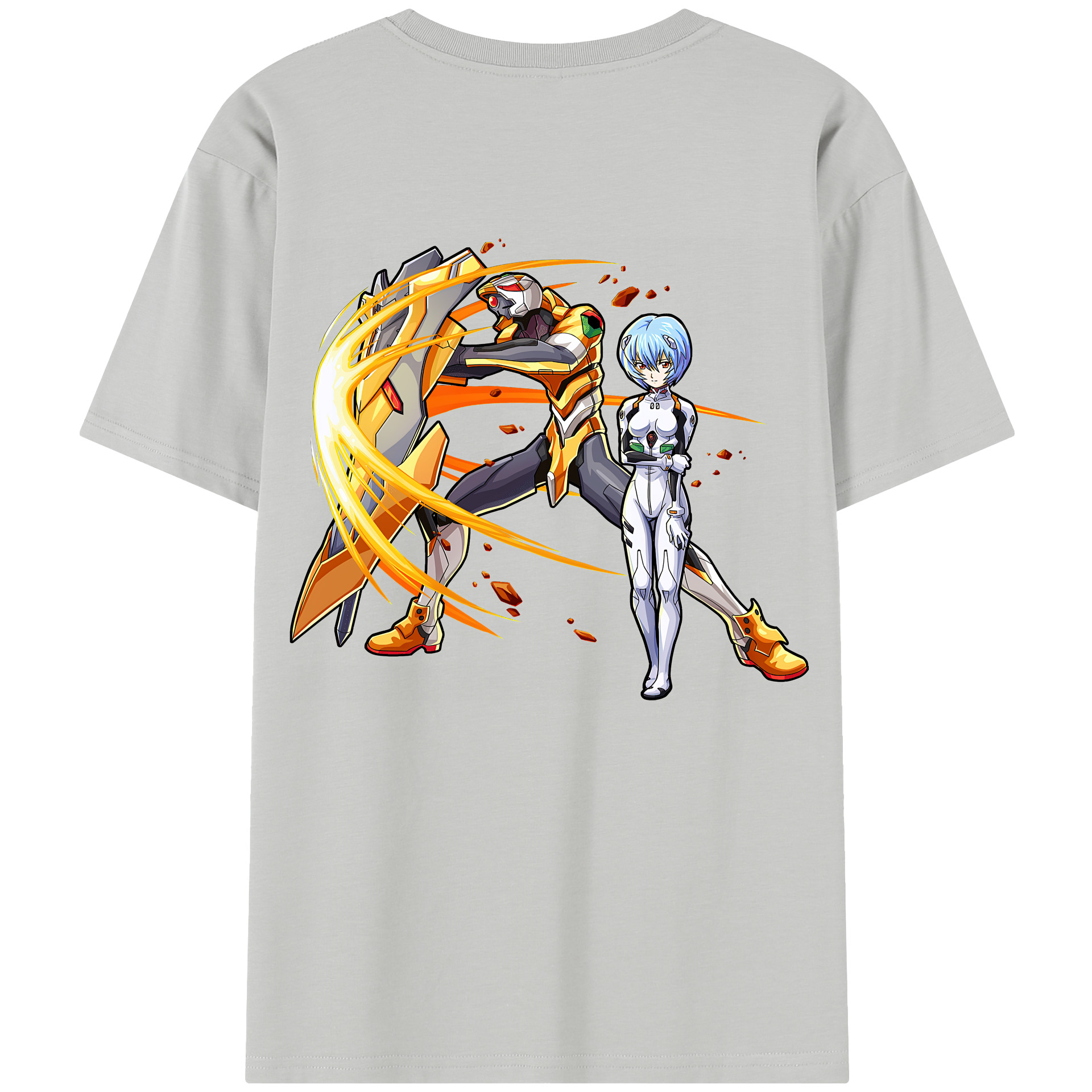 （画像用） EVA 新世紀エヴァンゲリオン レディース半袖Tシャツ(バックプリント)