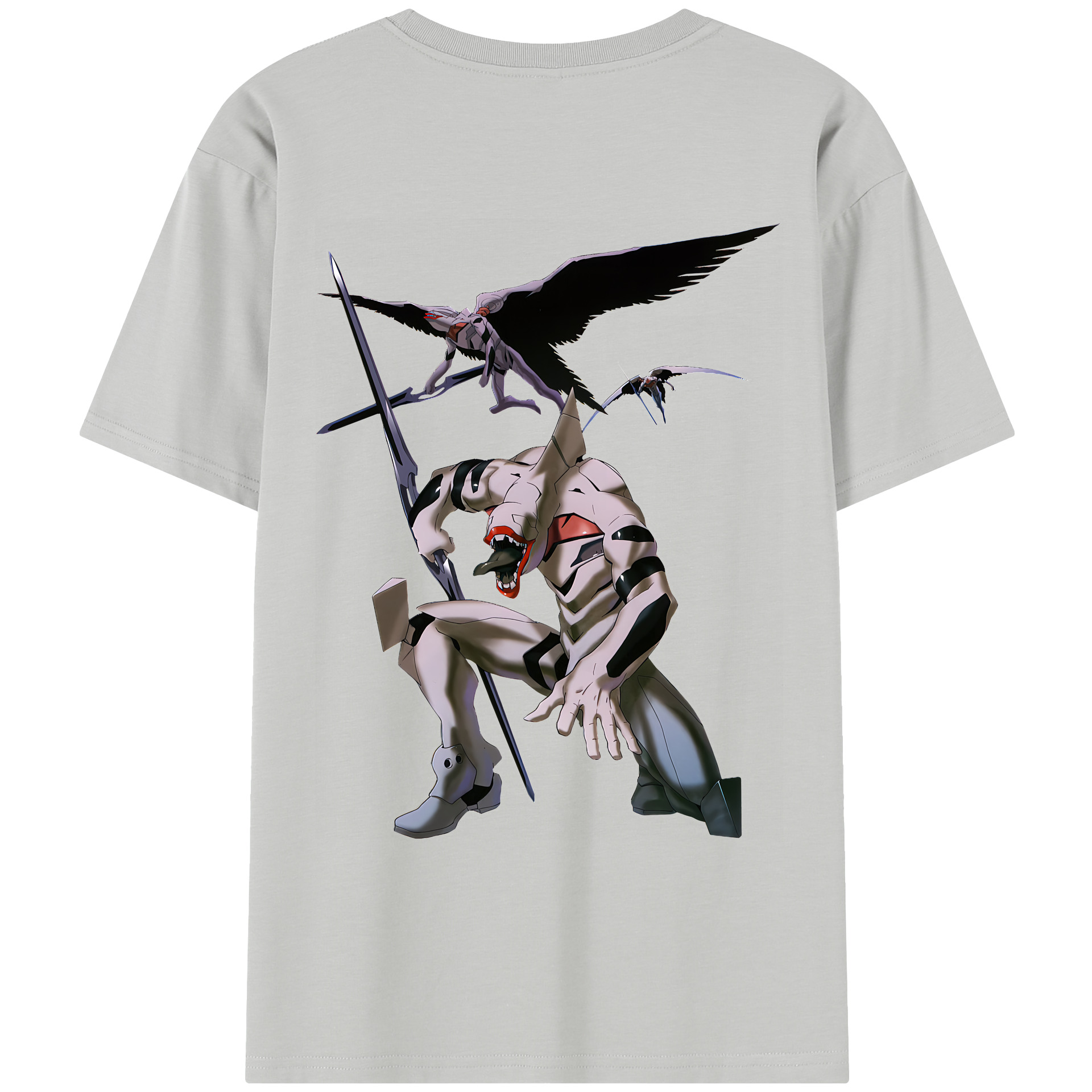 （画像用） EVA 新世紀エヴァンゲリオン レディース半袖Tシャツ(バックプリント)