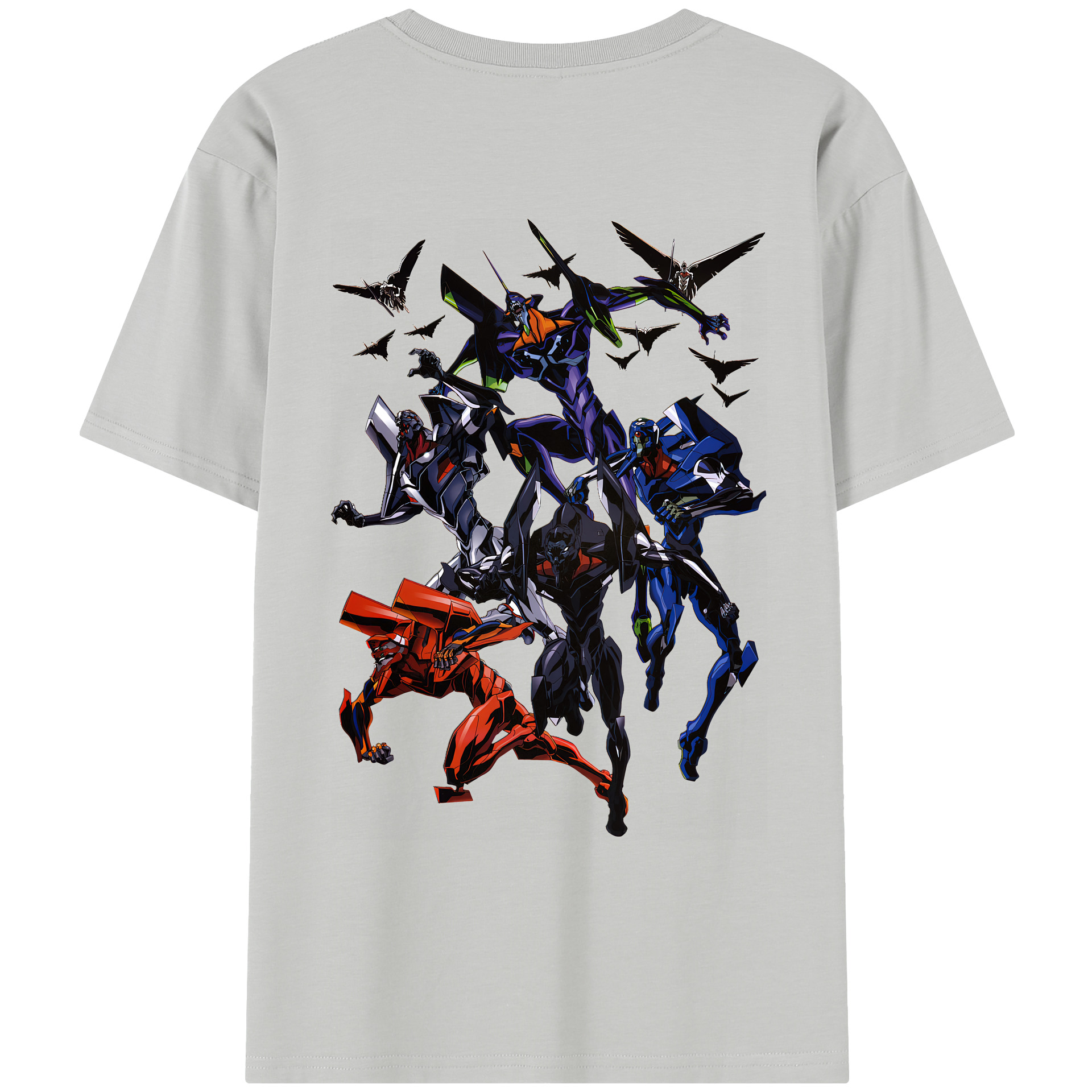 （画像用） EVA 新世紀エヴァンゲリオン レディース半袖Tシャツ(バックプリント)