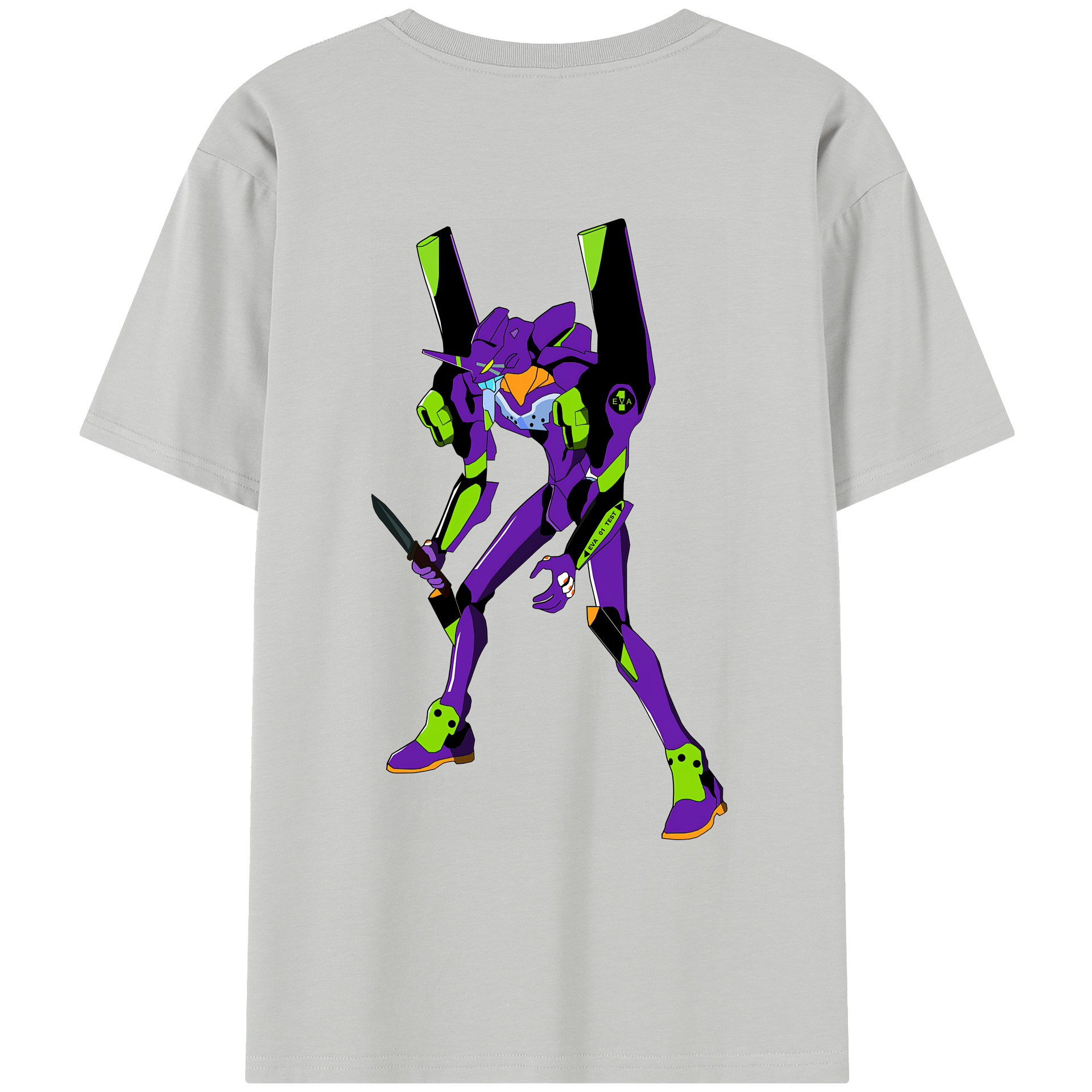 （画像用） EVA 新世紀エヴァンゲリオン レディース半袖Tシャツ(バックプリント)