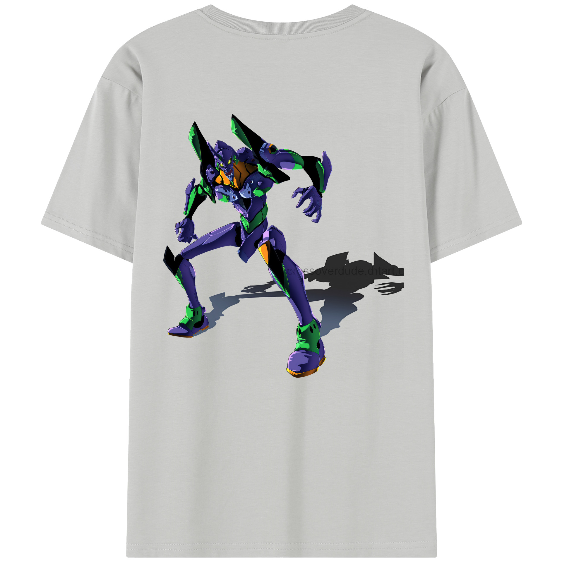 （画像用） EVA 新世紀エヴァンゲリオン レディース半袖Tシャツ(バックプリント)