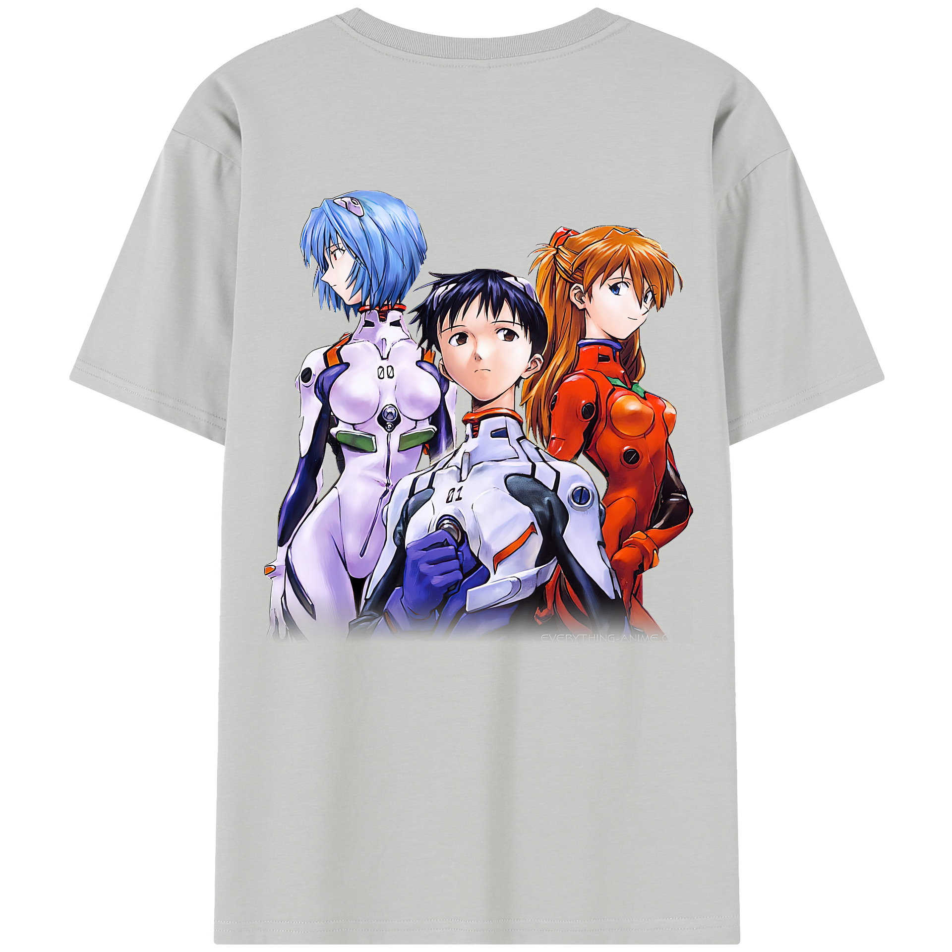 （画像用） EVA 新世紀エヴァンゲリオン レディース半袖Tシャツ(バックプリント)