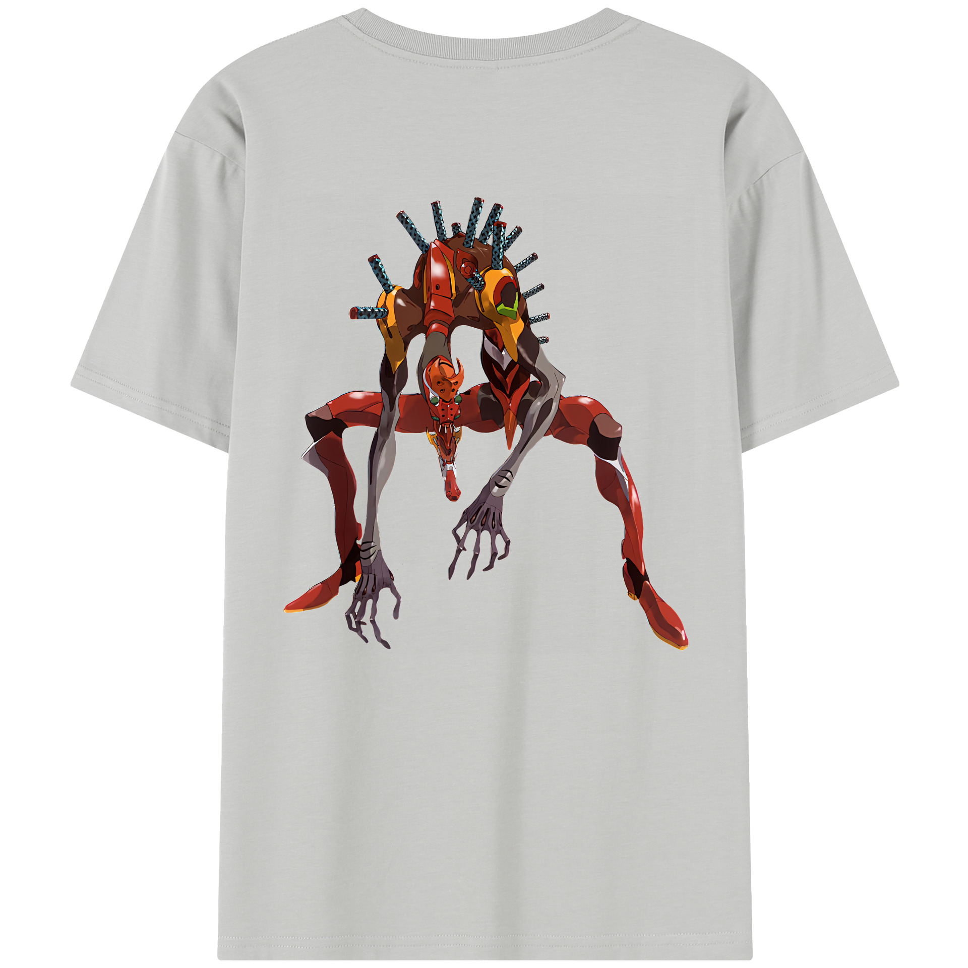 （画像用） EVA 新世紀エヴァンゲリオン レディース半袖Tシャツ(バックプリント)