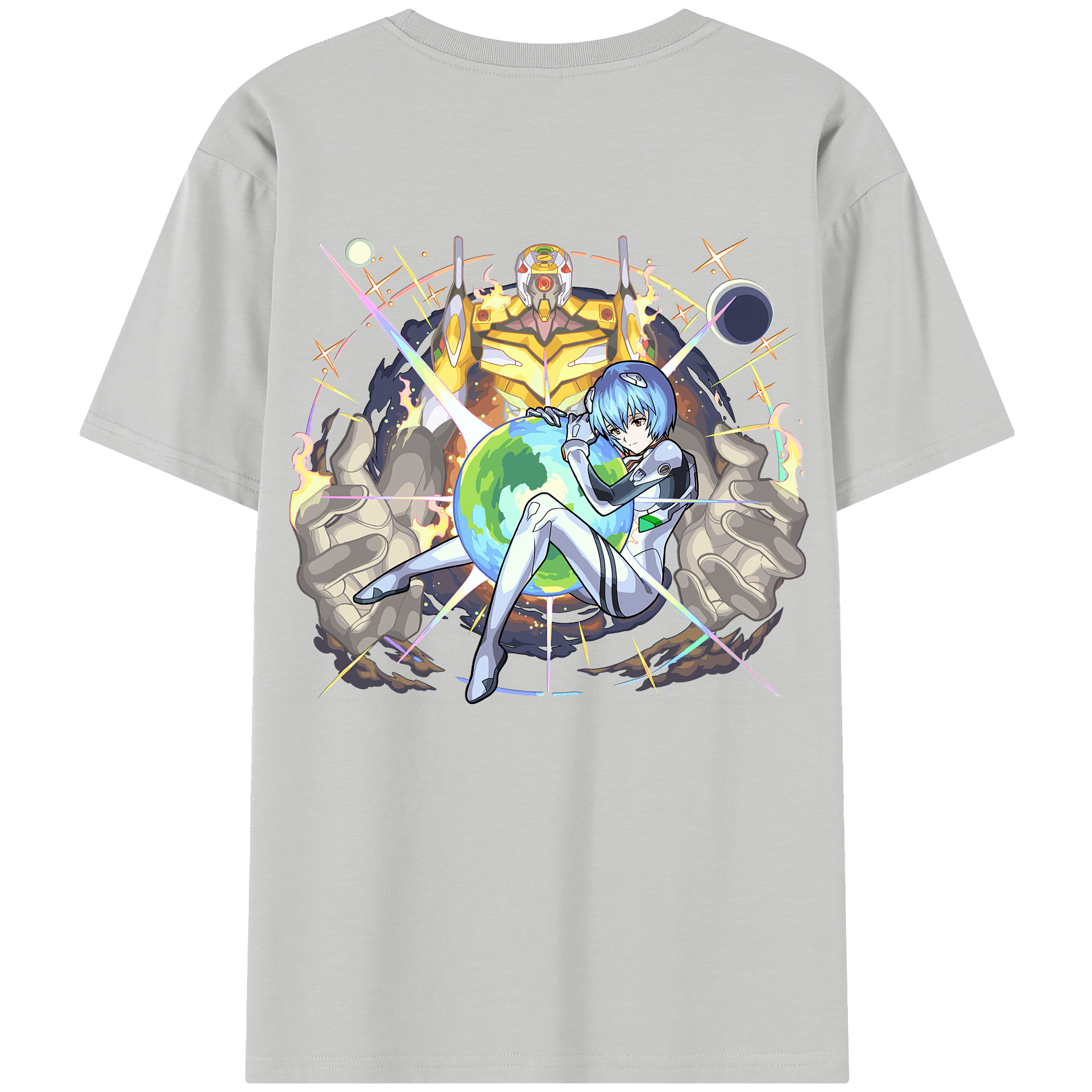 （画像用） EVA 新世紀エヴァンゲリオン レディース半袖Tシャツ(バックプリント)