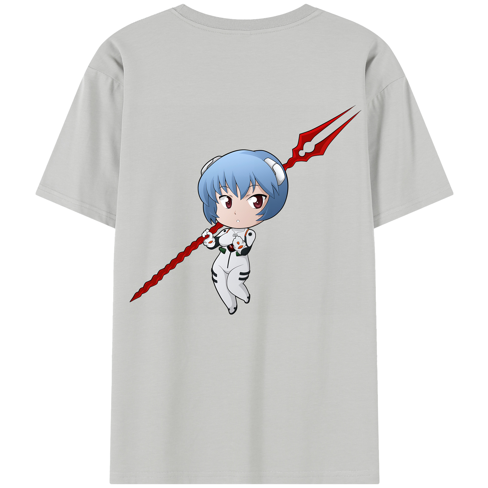 （画像用） EVA 新世紀エヴァンゲリオン レディース半袖Tシャツ(バックプリント)