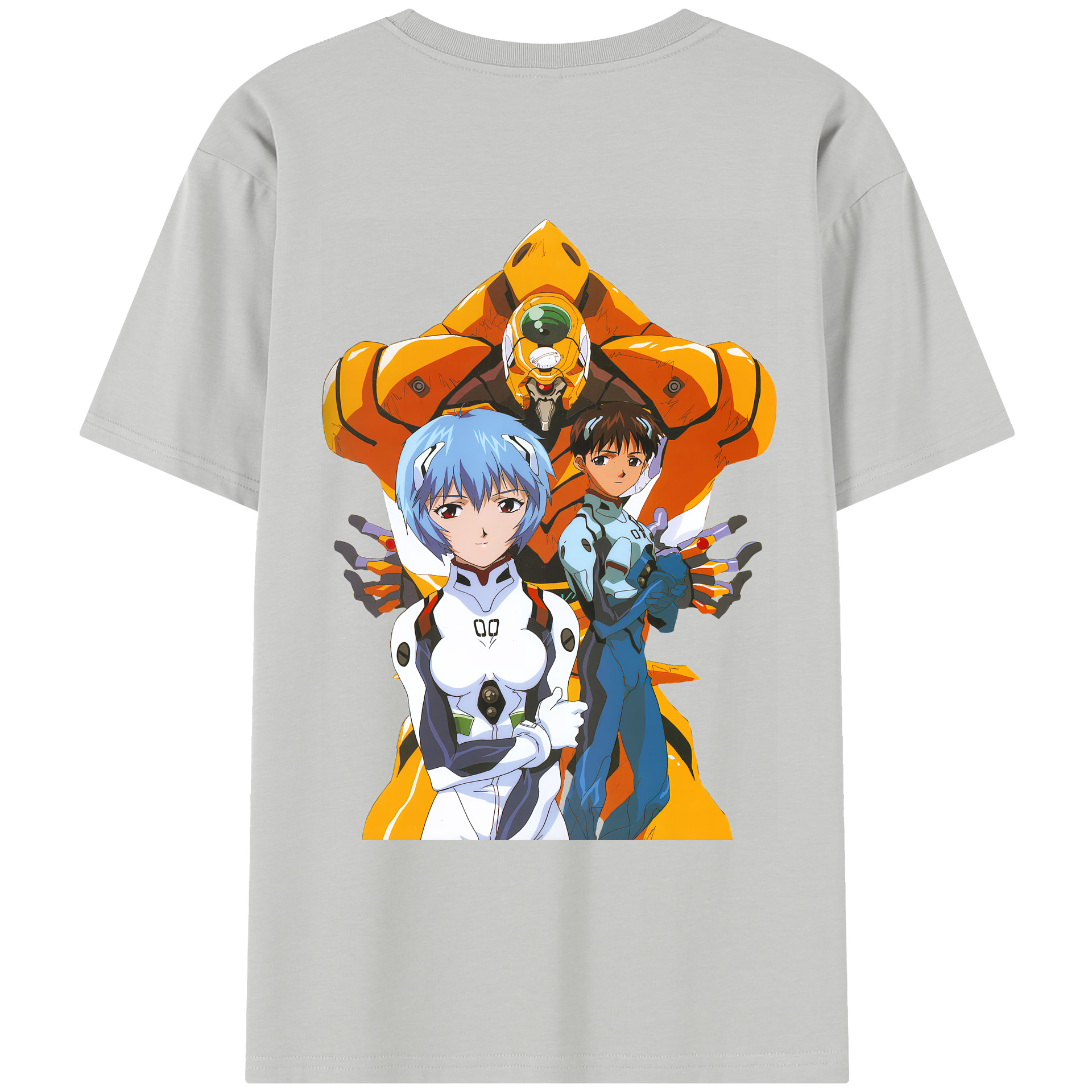 （画像用） EVA 新世紀エヴァンゲリオン レディース半袖Tシャツ(バックプリント)