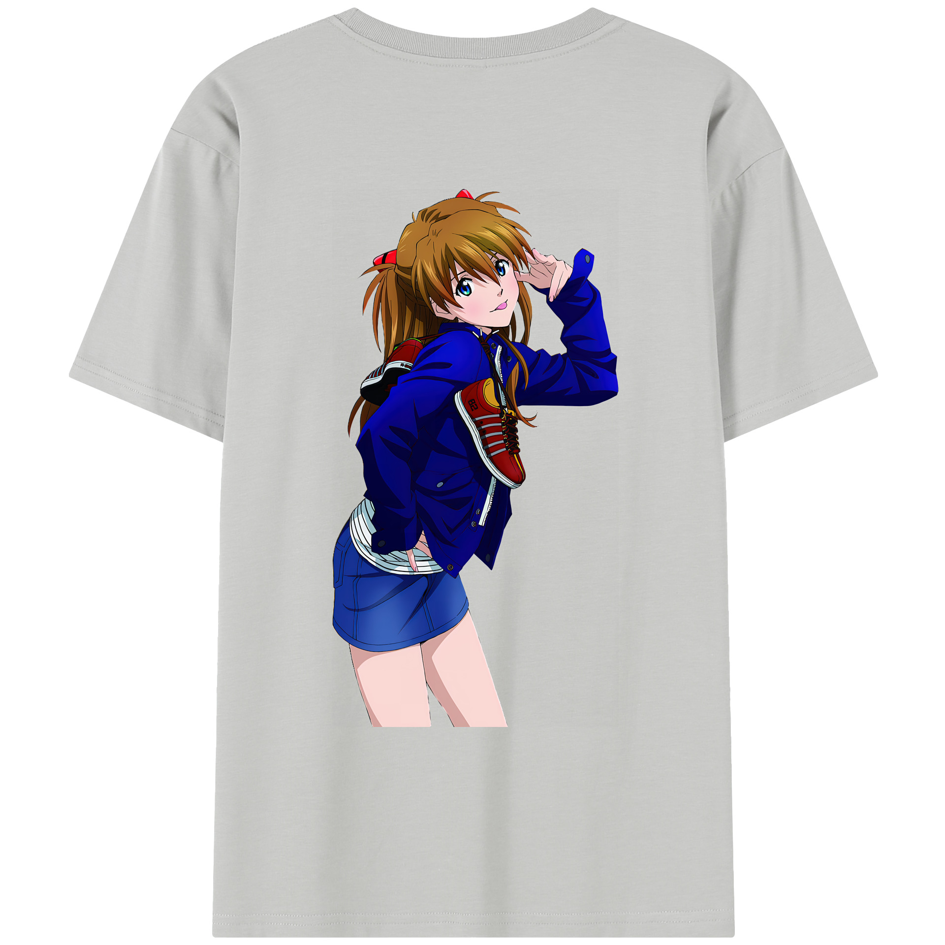 （画像用） EVA 新世紀エヴァンゲリオン レディース半袖Tシャツ(バックプリント)