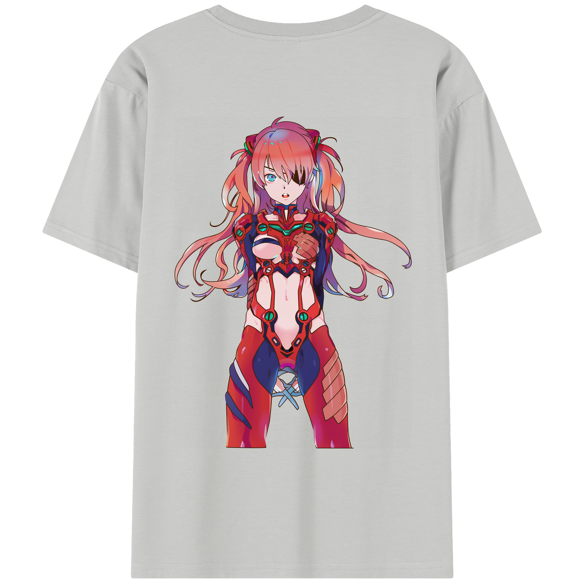（画像用） EVA 新世紀エヴァンゲリオン レディース半袖Tシャツ(バックプリント)