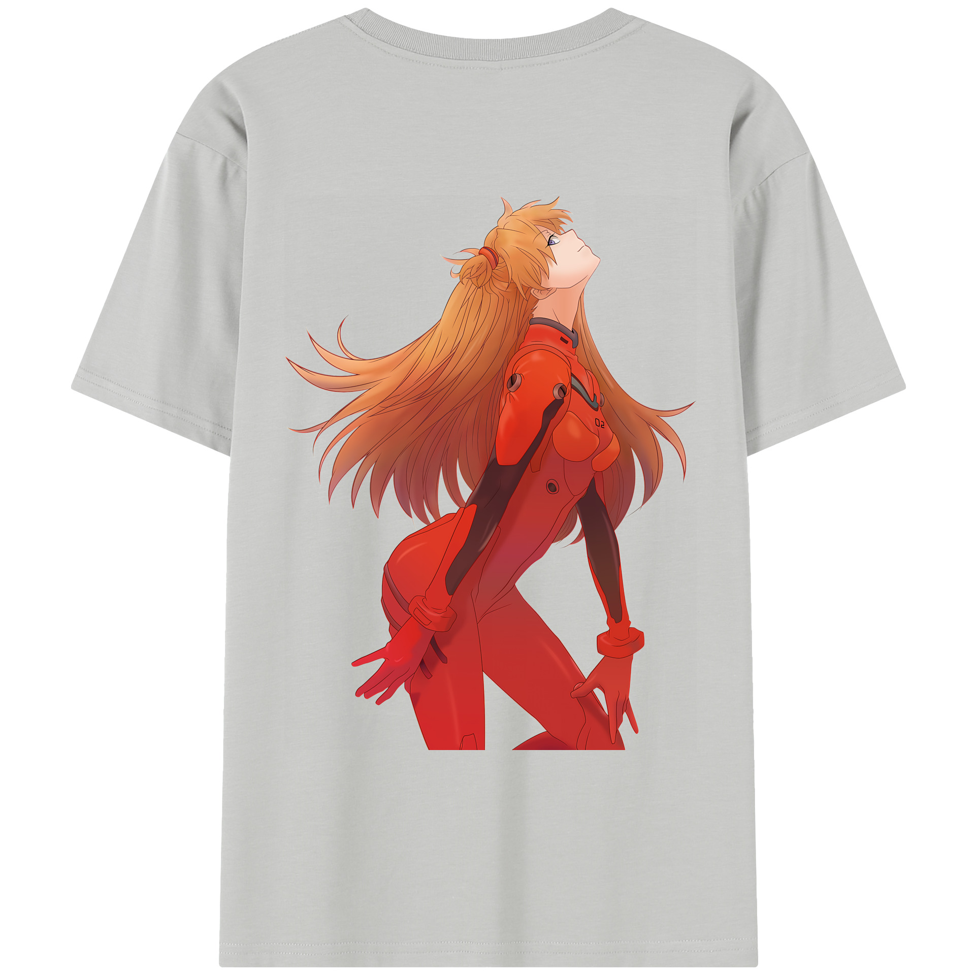 （画像用） EVA 新世紀エヴァンゲリオン レディース半袖Tシャツ(バックプリント)