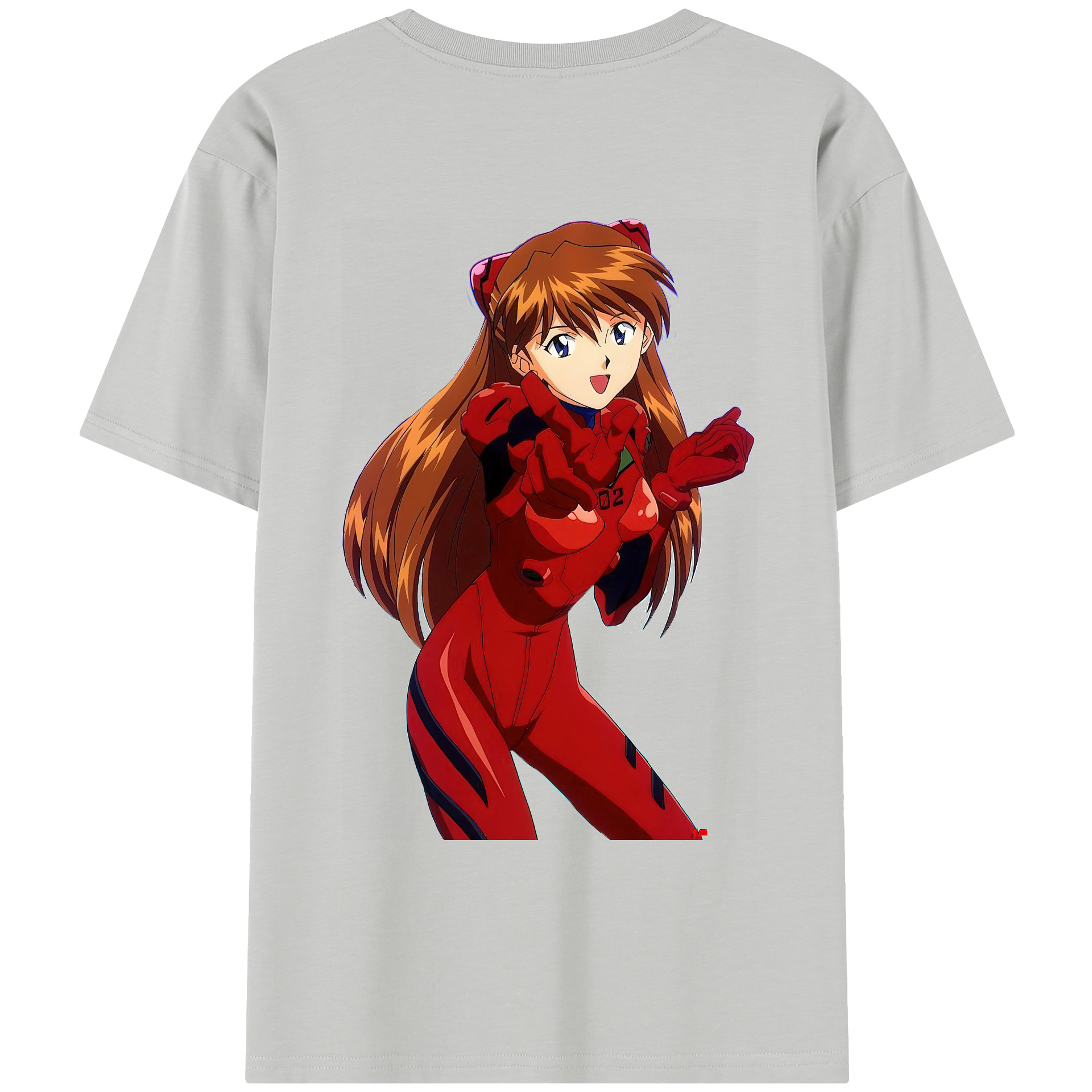 （画像用） EVA 新世紀エヴァンゲリオン レディース半袖Tシャツ(バックプリント)