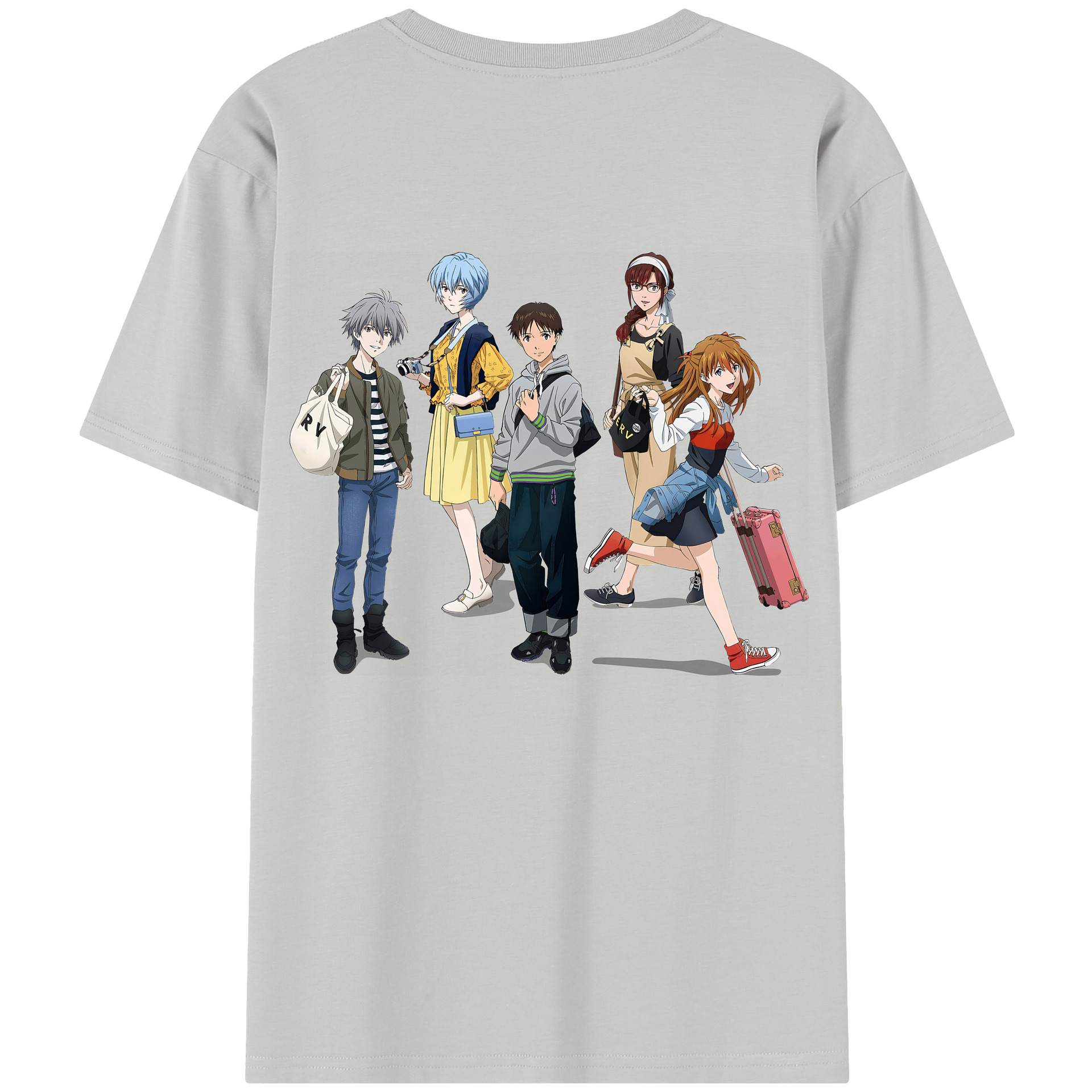 （画像用） EVA 新世紀エヴァンゲリオン レディース半袖Tシャツ(バックプリント)