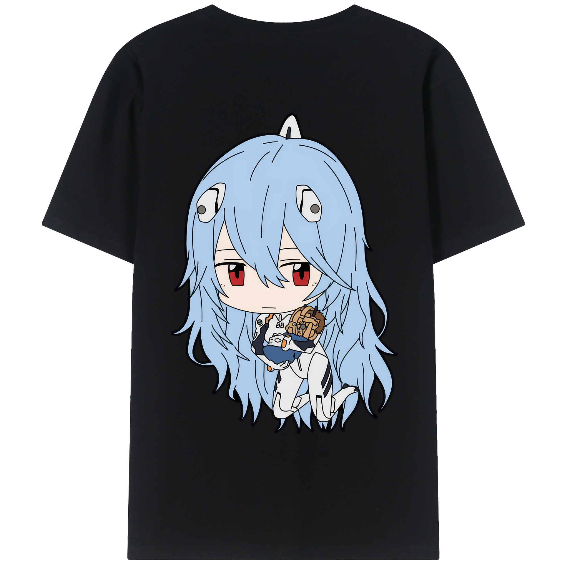 （画像用） EVA 新世紀エヴァンゲリオン レディース半袖Tシャツ(バックプリント)