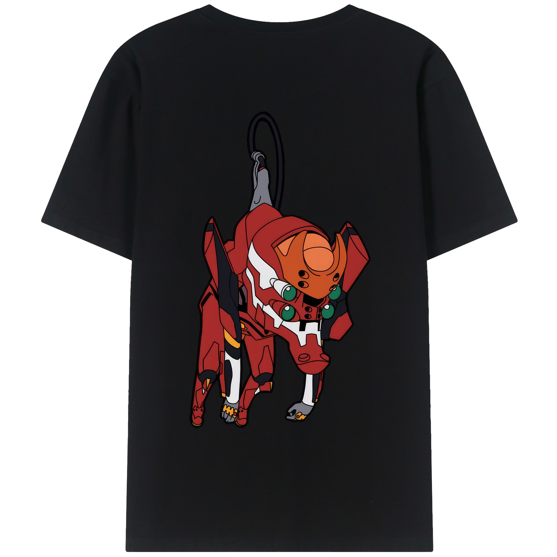 （画像用） EVA 新世紀エヴァンゲリオン レディース半袖Tシャツ(バックプリント)
