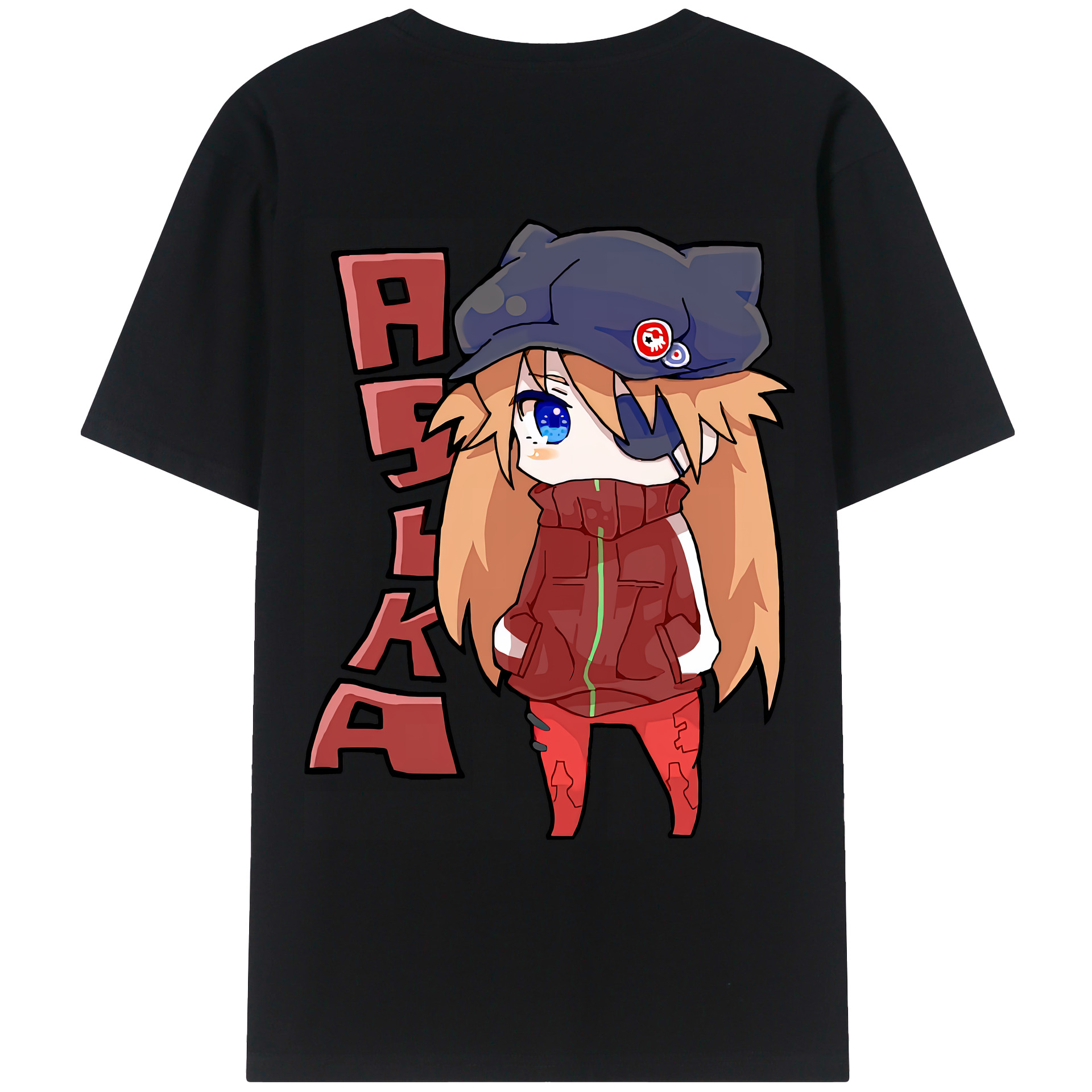 （画像用） EVA 新世紀エヴァンゲリオン レディース半袖Tシャツ(バックプリント)