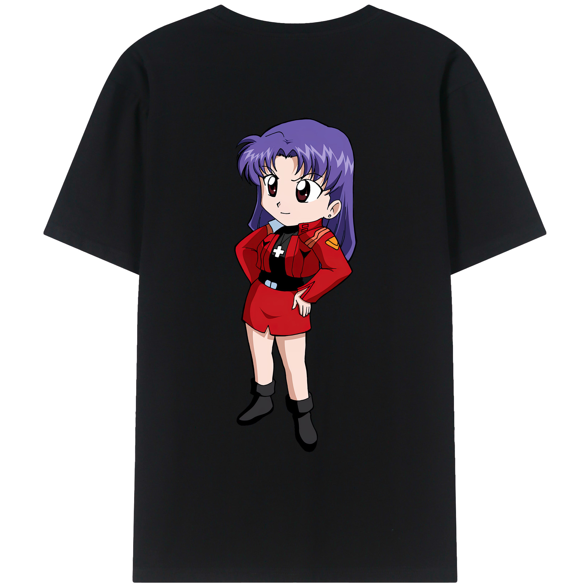（画像用） EVA 新世紀エヴァンゲリオン レディース半袖Tシャツ(バックプリント)