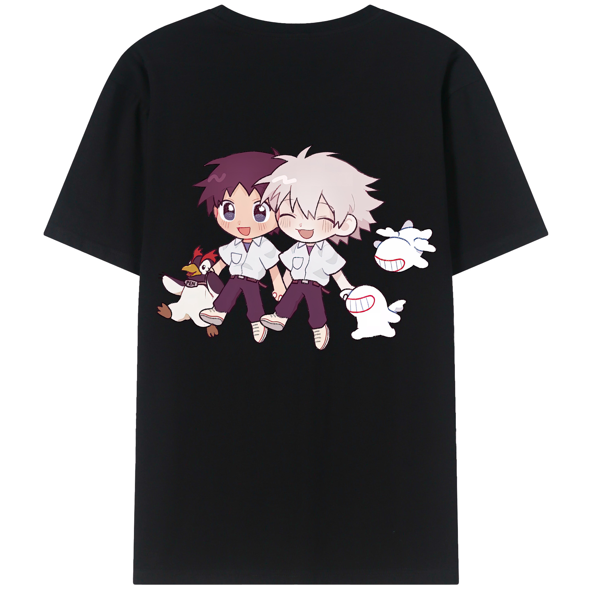 （画像用） EVA 新世紀エヴァンゲリオン レディース半袖Tシャツ(バックプリント)