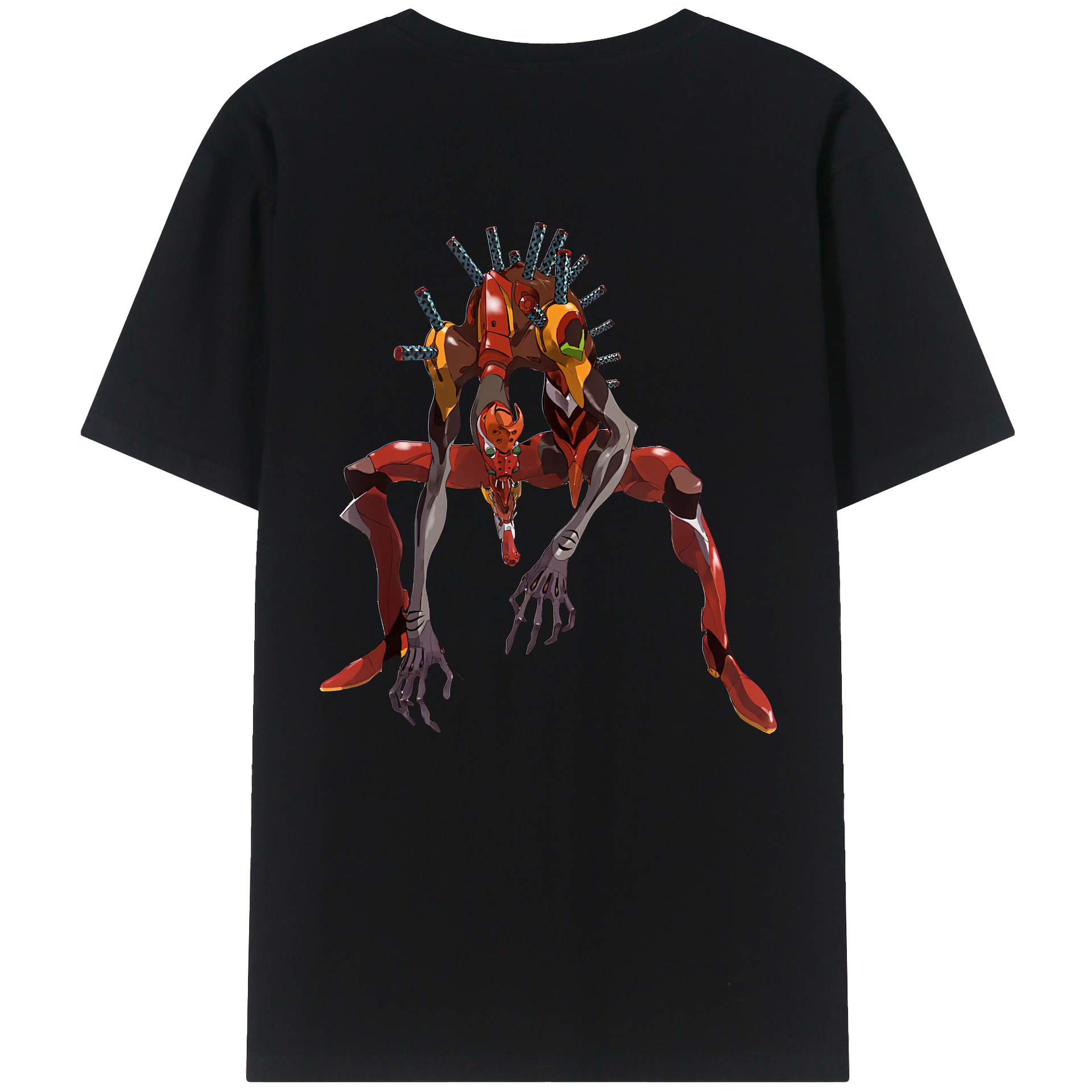 （画像用） EVA 新世紀エヴァンゲリオン レディース半袖Tシャツ(バックプリント)