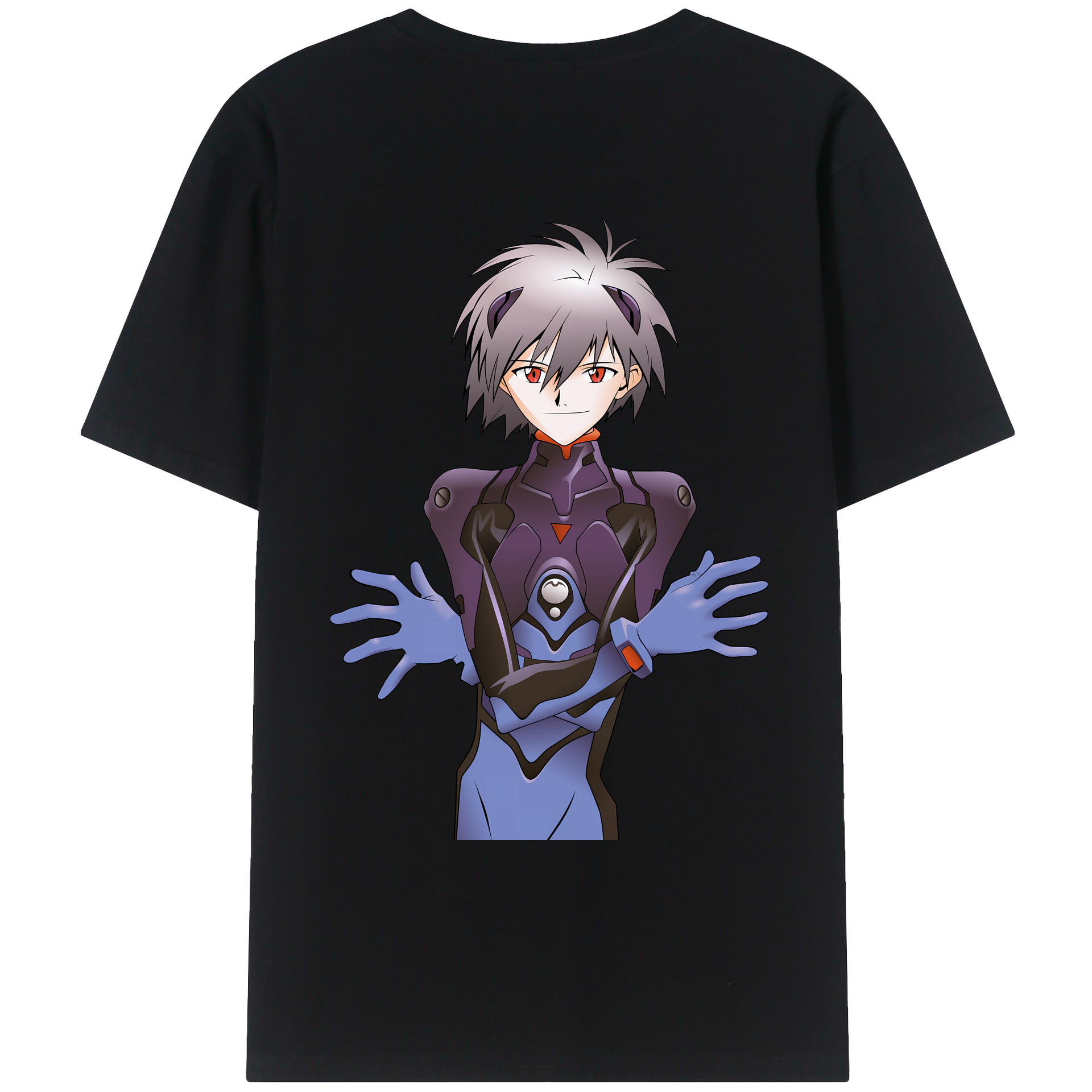 （画像用） EVA 新世紀エヴァンゲリオン レディース半袖Tシャツ(バックプリント)