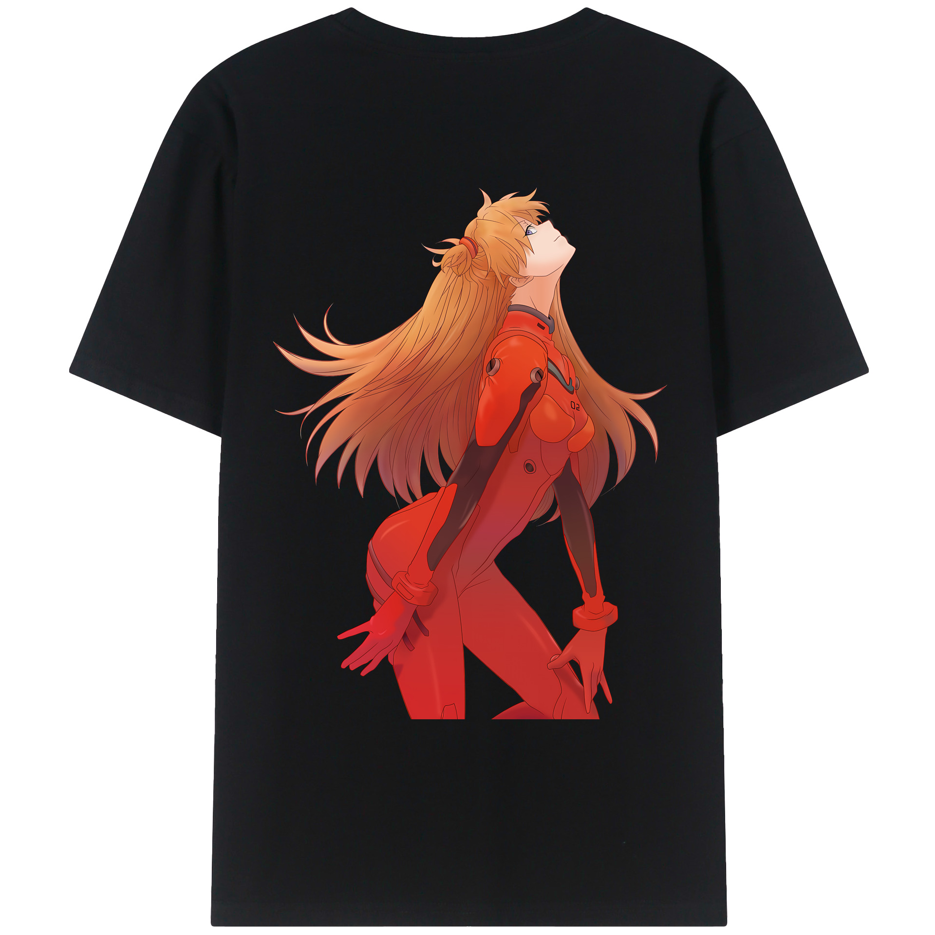 （画像用） EVA 新世紀エヴァンゲリオン レディース半袖Tシャツ(バックプリント)