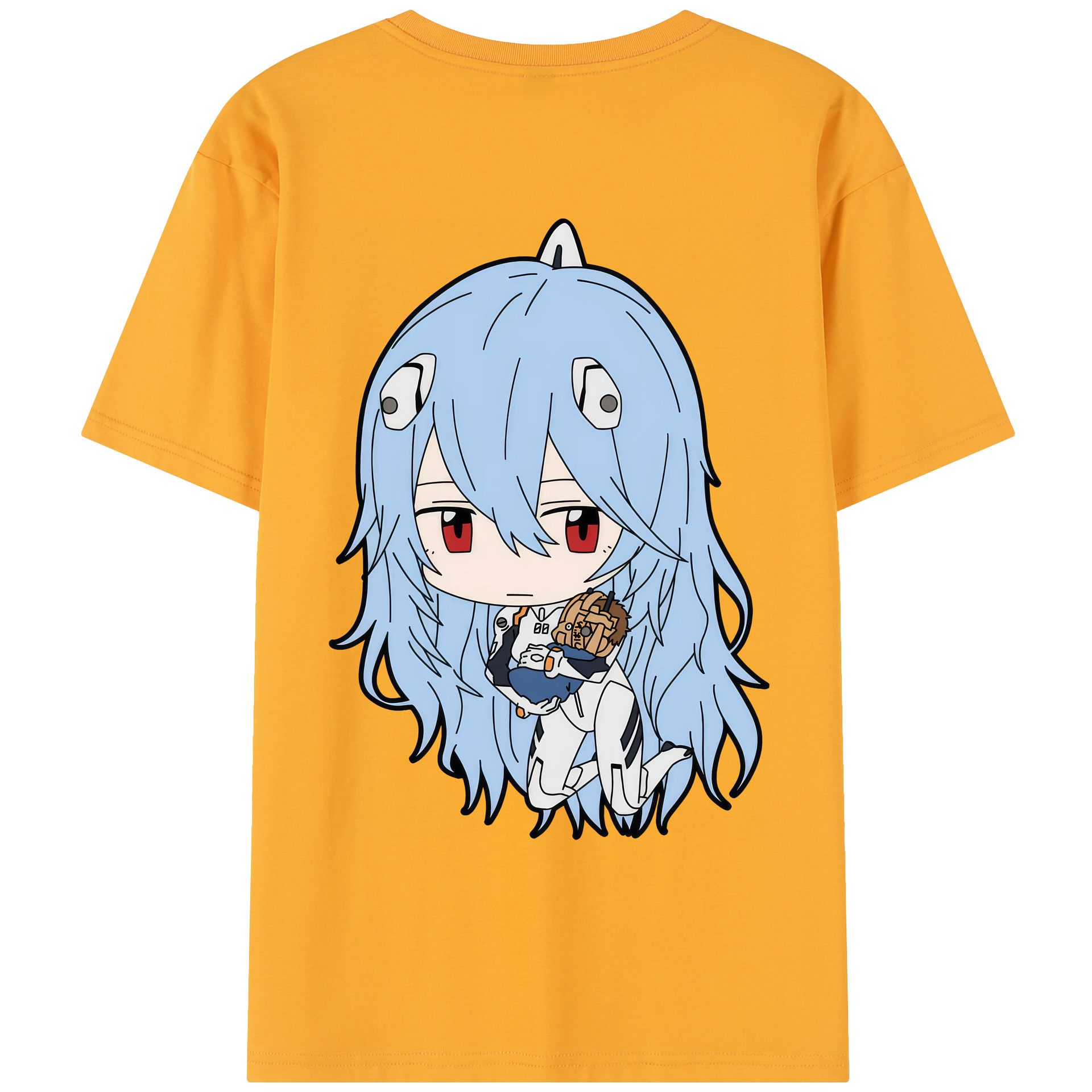 （画像用） EVA 新世紀エヴァンゲリオン レディース半袖Tシャツ(バックプリント)