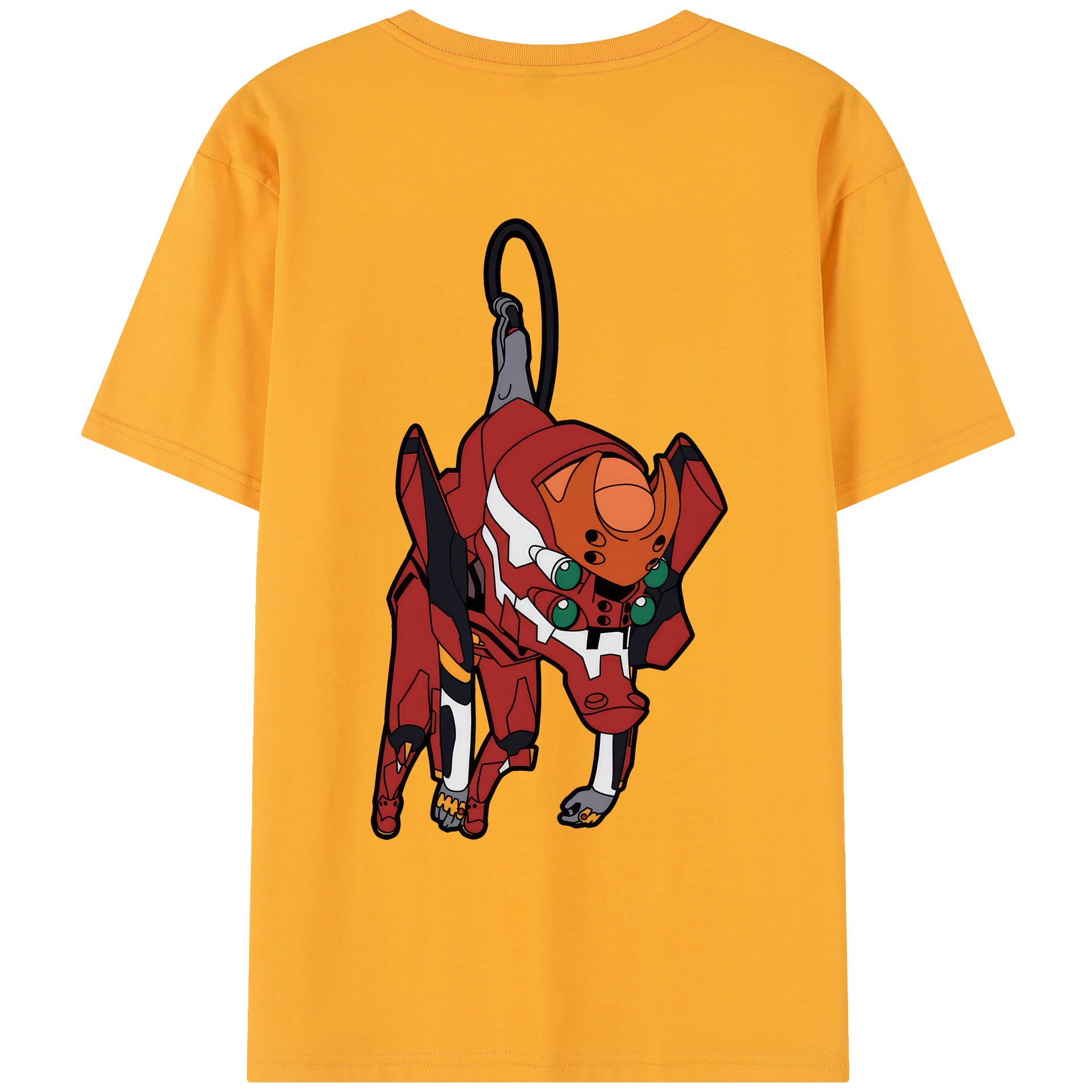 （画像用） EVA 新世紀エヴァンゲリオン レディース半袖Tシャツ(バックプリント)