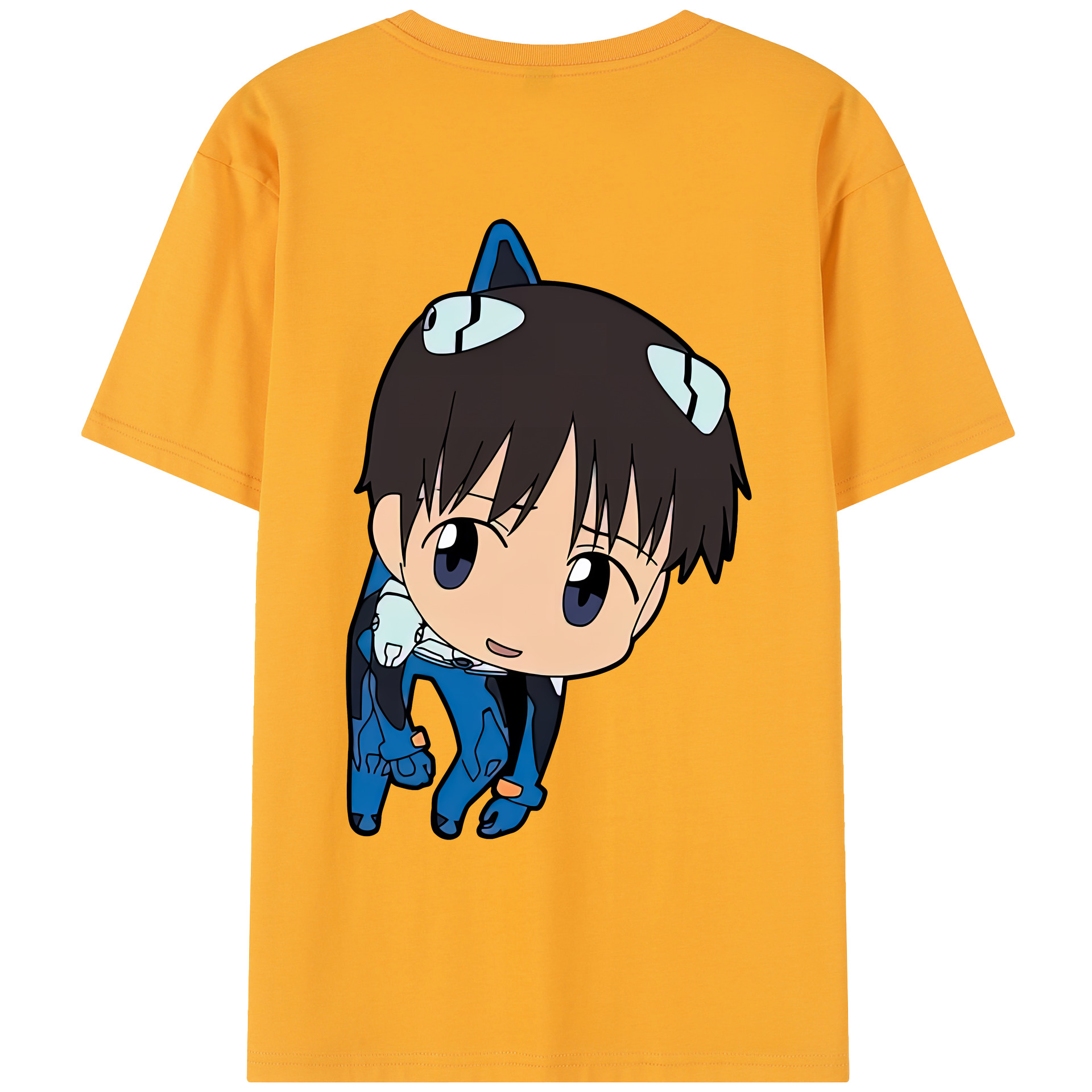（画像用） EVA 新世紀エヴァンゲリオン レディース半袖Tシャツ(バックプリント)