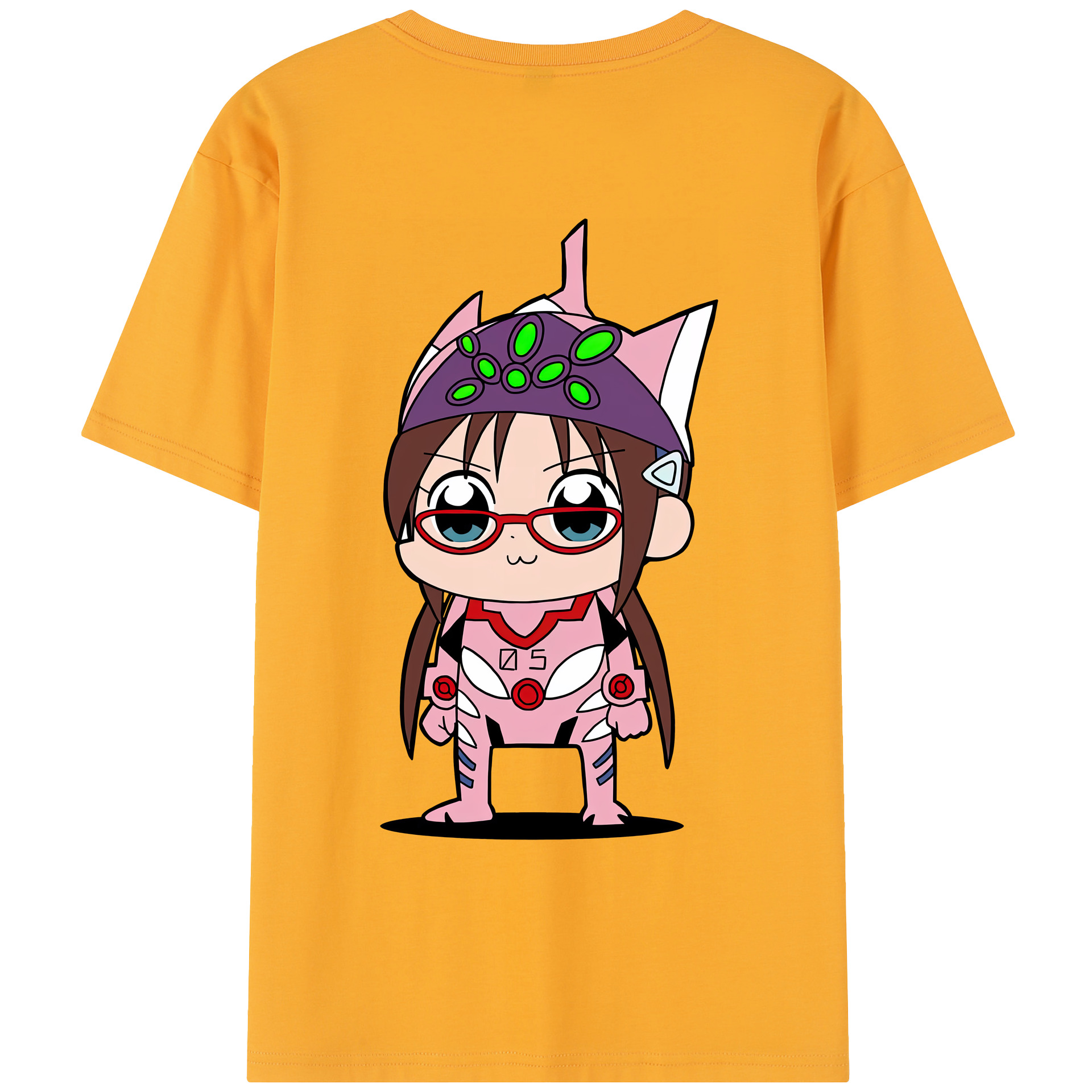 （画像用） EVA 新世紀エヴァンゲリオン レディース半袖Tシャツ(バックプリント)