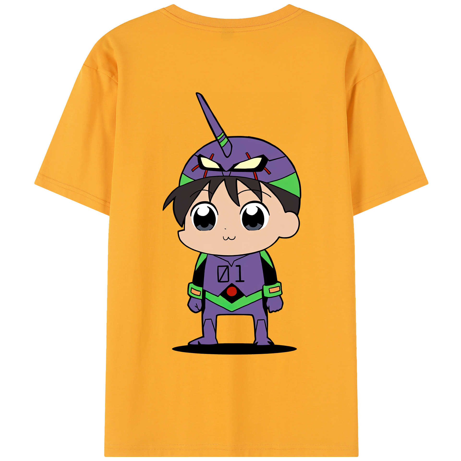（画像用） EVA 新世紀エヴァンゲリオン レディース半袖Tシャツ(バックプリント)