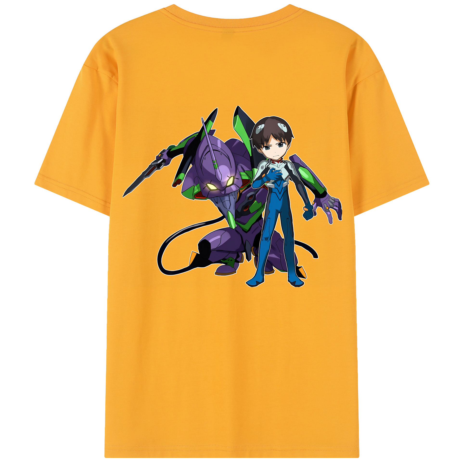 （画像用） EVA 新世紀エヴァンゲリオン レディース半袖Tシャツ(バックプリント)