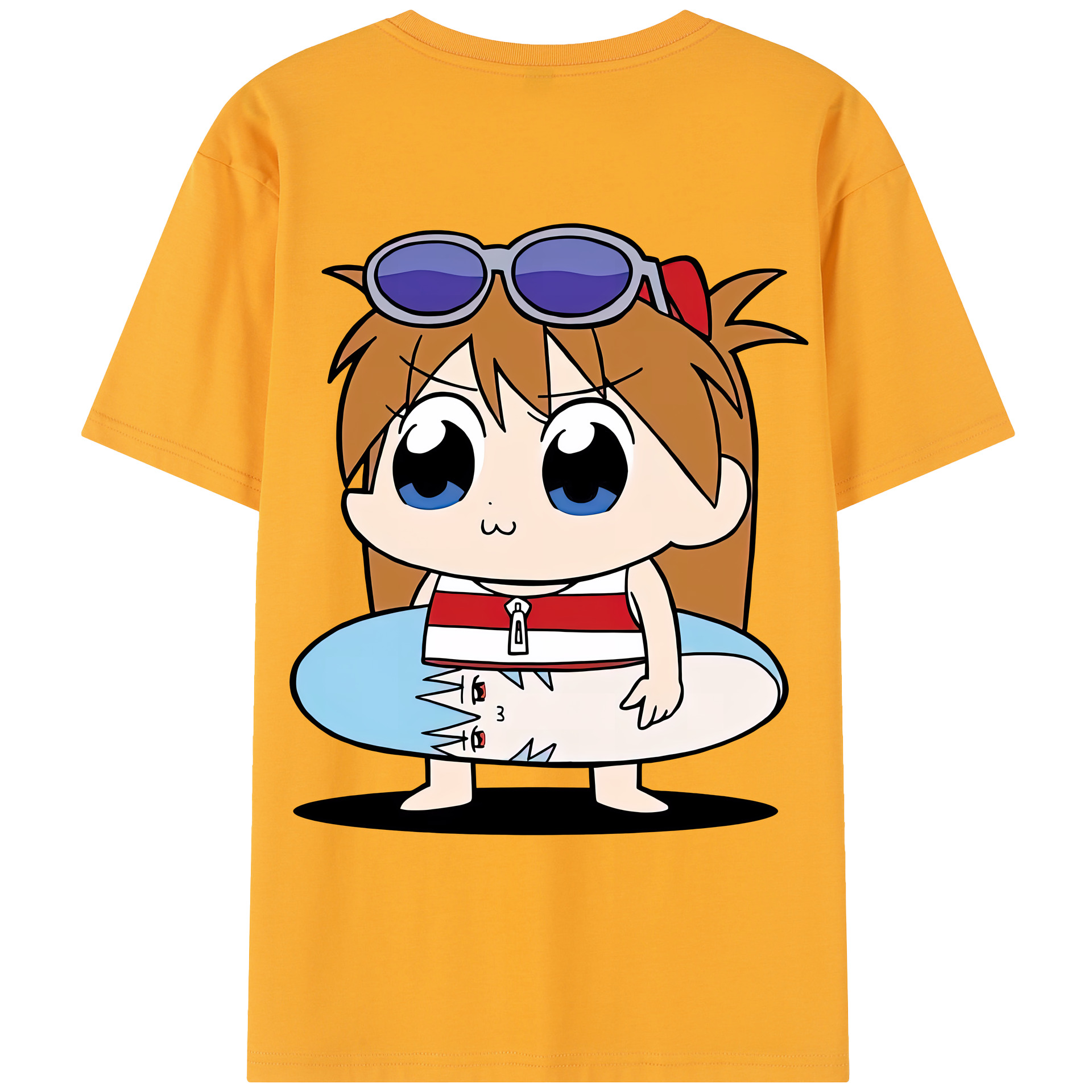 （画像用） EVA 新世紀エヴァンゲリオン レディース半袖Tシャツ(バックプリント)