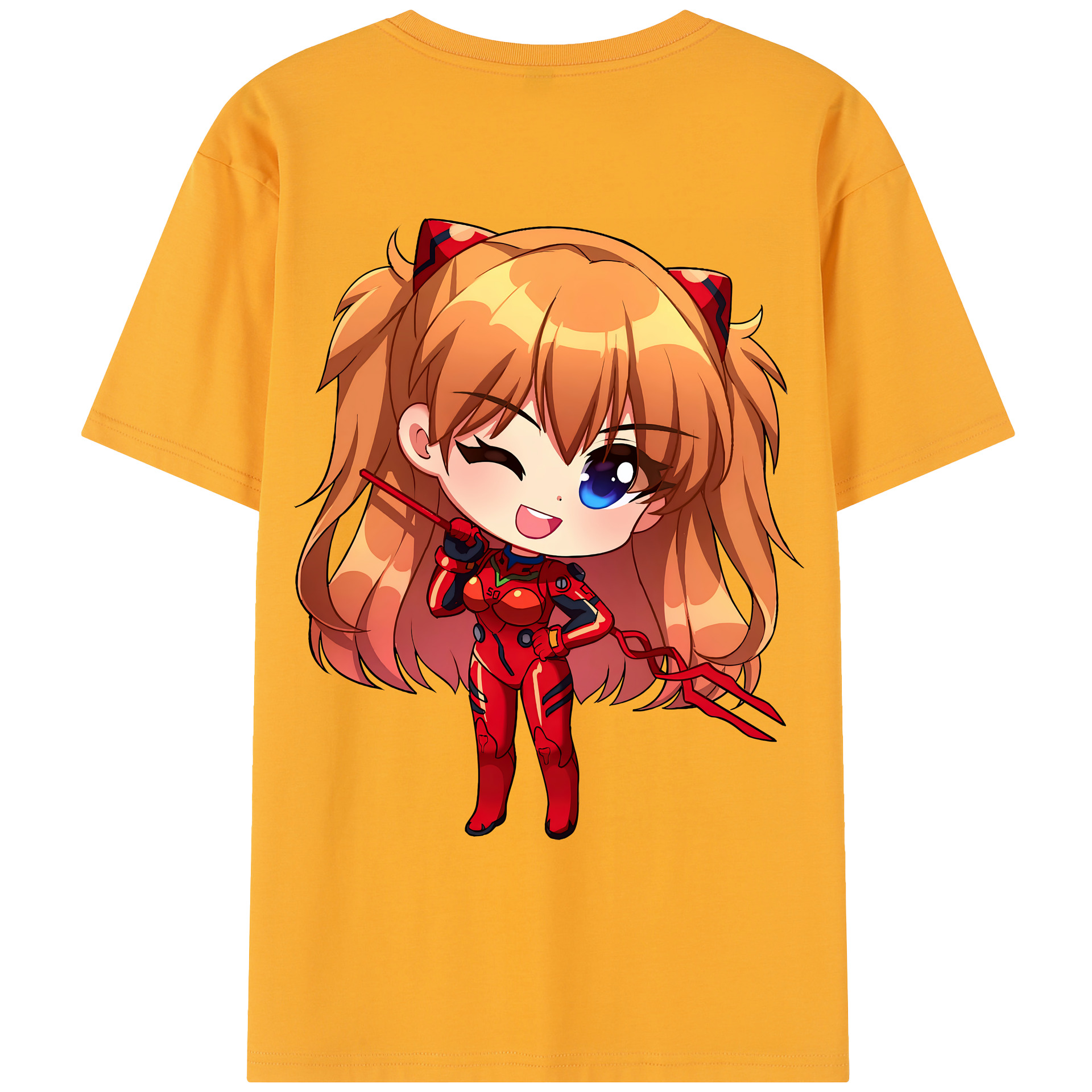（画像用） EVA 新世紀エヴァンゲリオン レディース半袖Tシャツ(バックプリント)