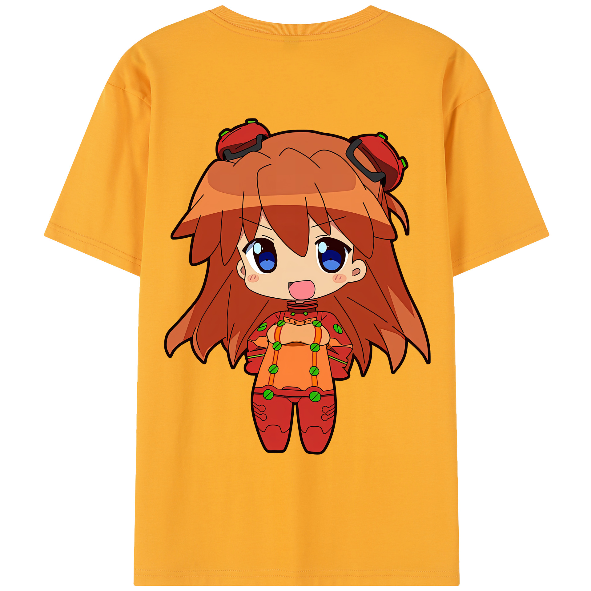 （画像用） EVA 新世紀エヴァンゲリオン レディース半袖Tシャツ(バックプリント)
