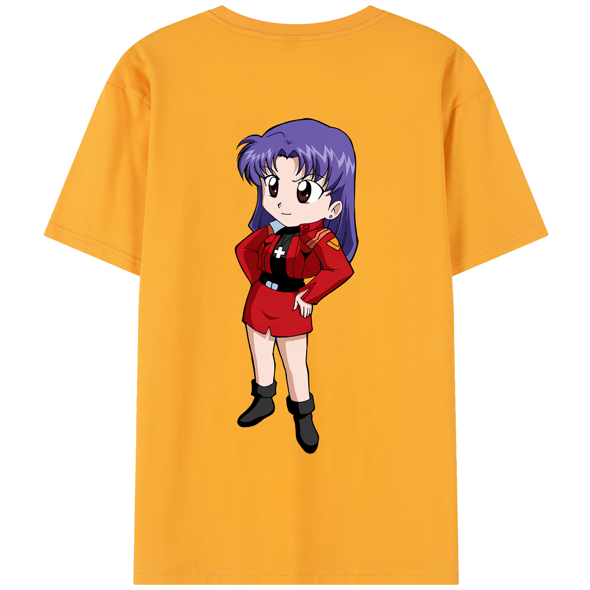 （画像用） EVA 新世紀エヴァンゲリオン レディース半袖Tシャツ(バックプリント)