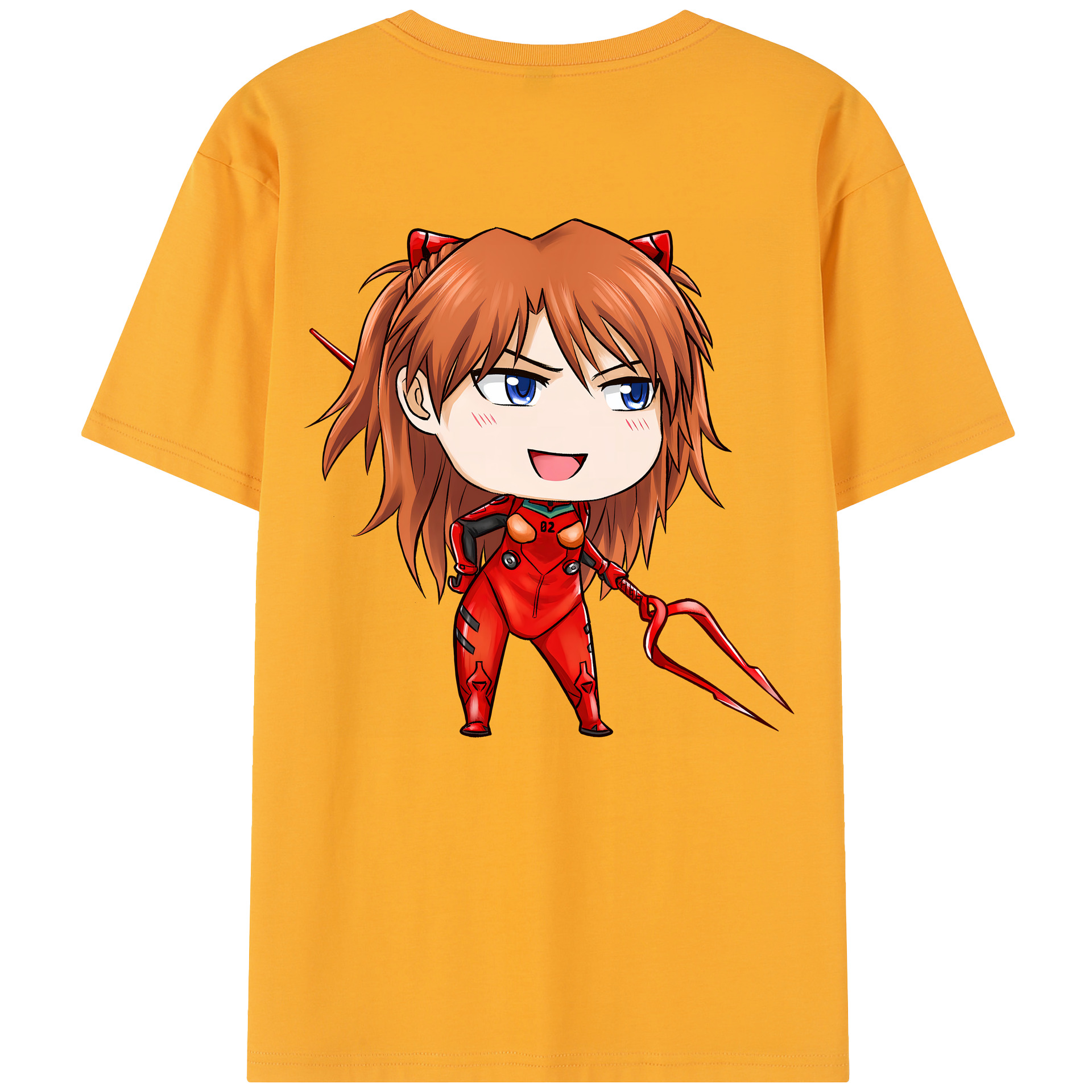 （画像用） EVA 新世紀エヴァンゲリオン レディース半袖Tシャツ(バックプリント)