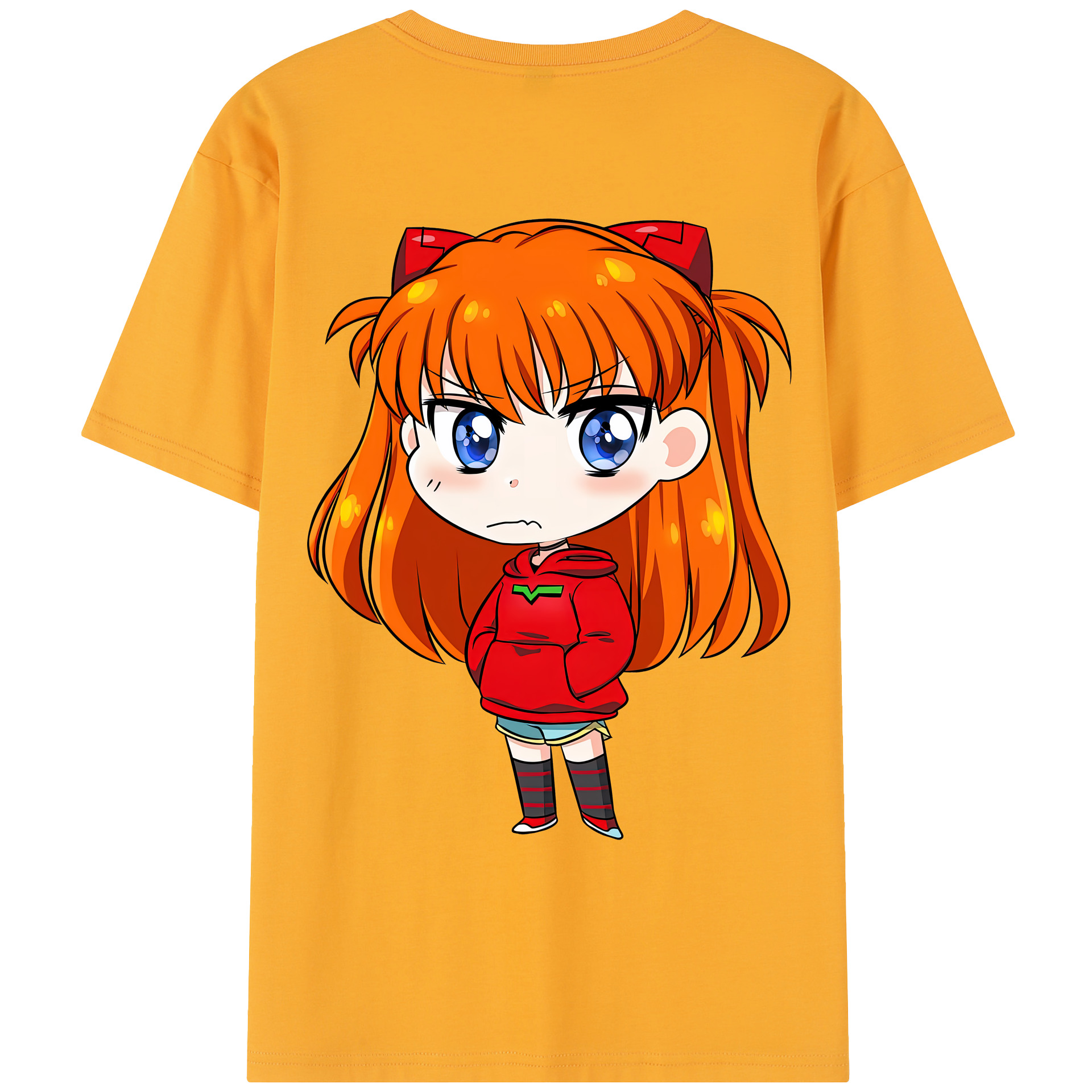 （画像用） EVA 新世紀エヴァンゲリオン レディース半袖Tシャツ(バックプリント)