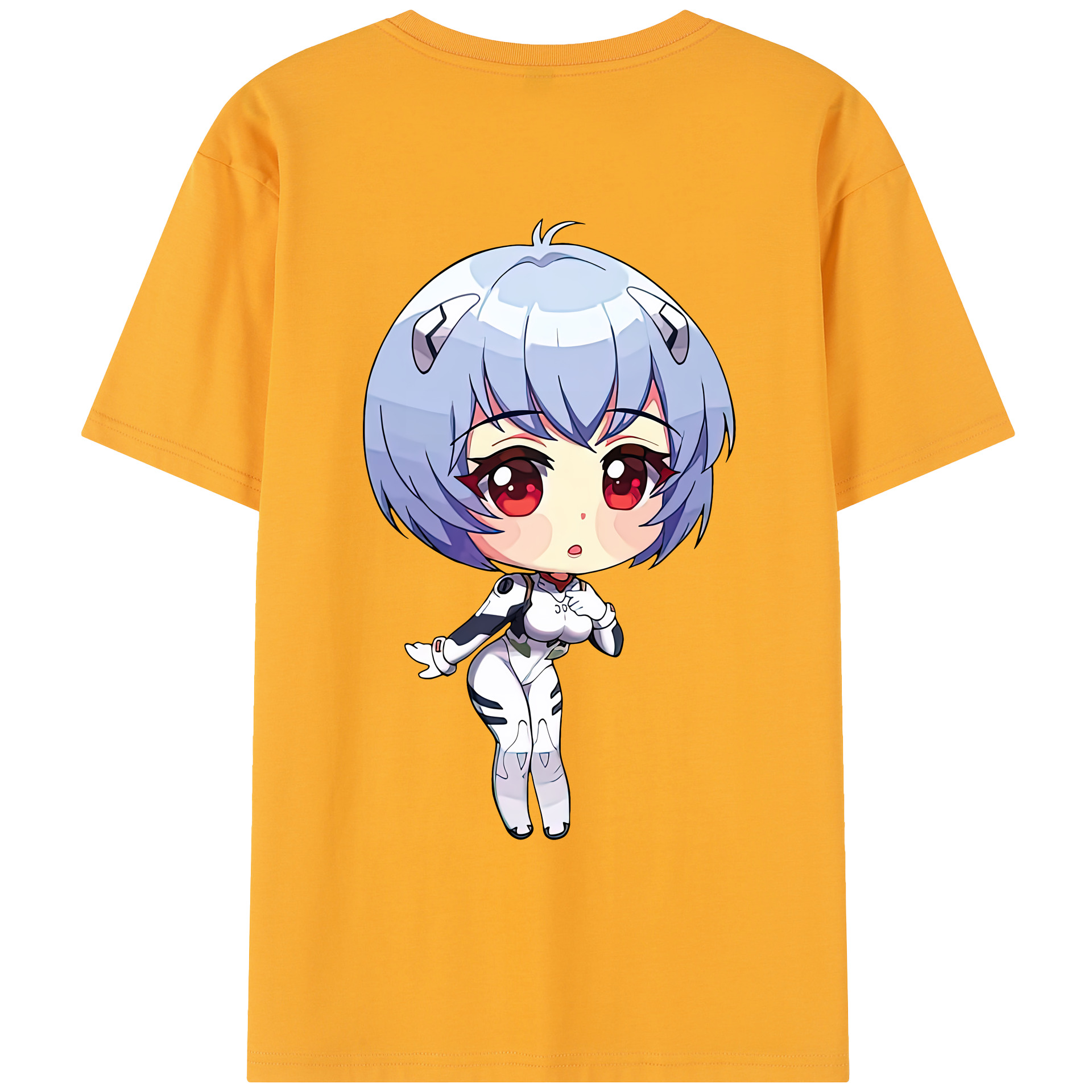 （画像用） EVA 新世紀エヴァンゲリオン レディース半袖Tシャツ(バックプリント)