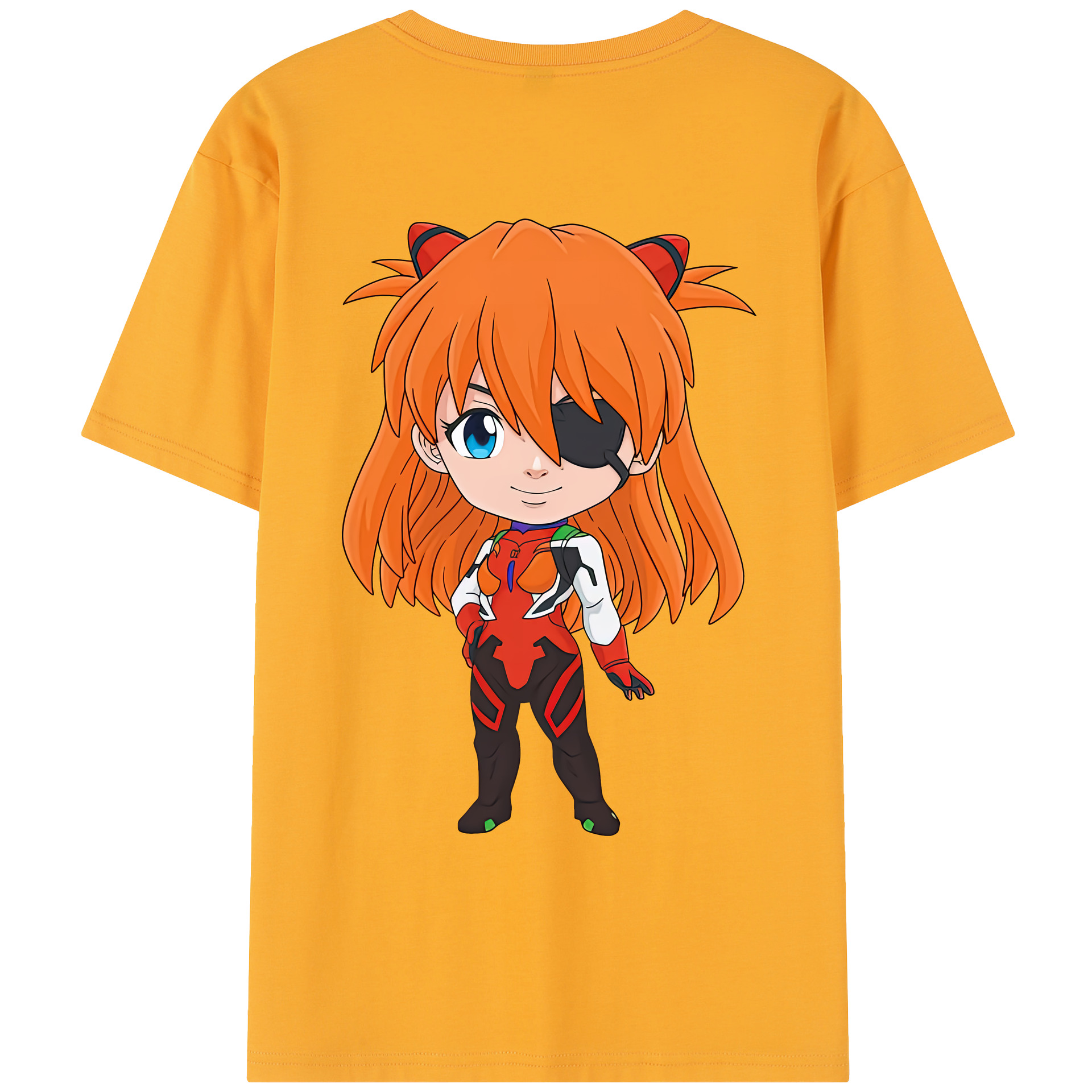 （画像用） EVA 新世紀エヴァンゲリオン レディース半袖Tシャツ(バックプリント)