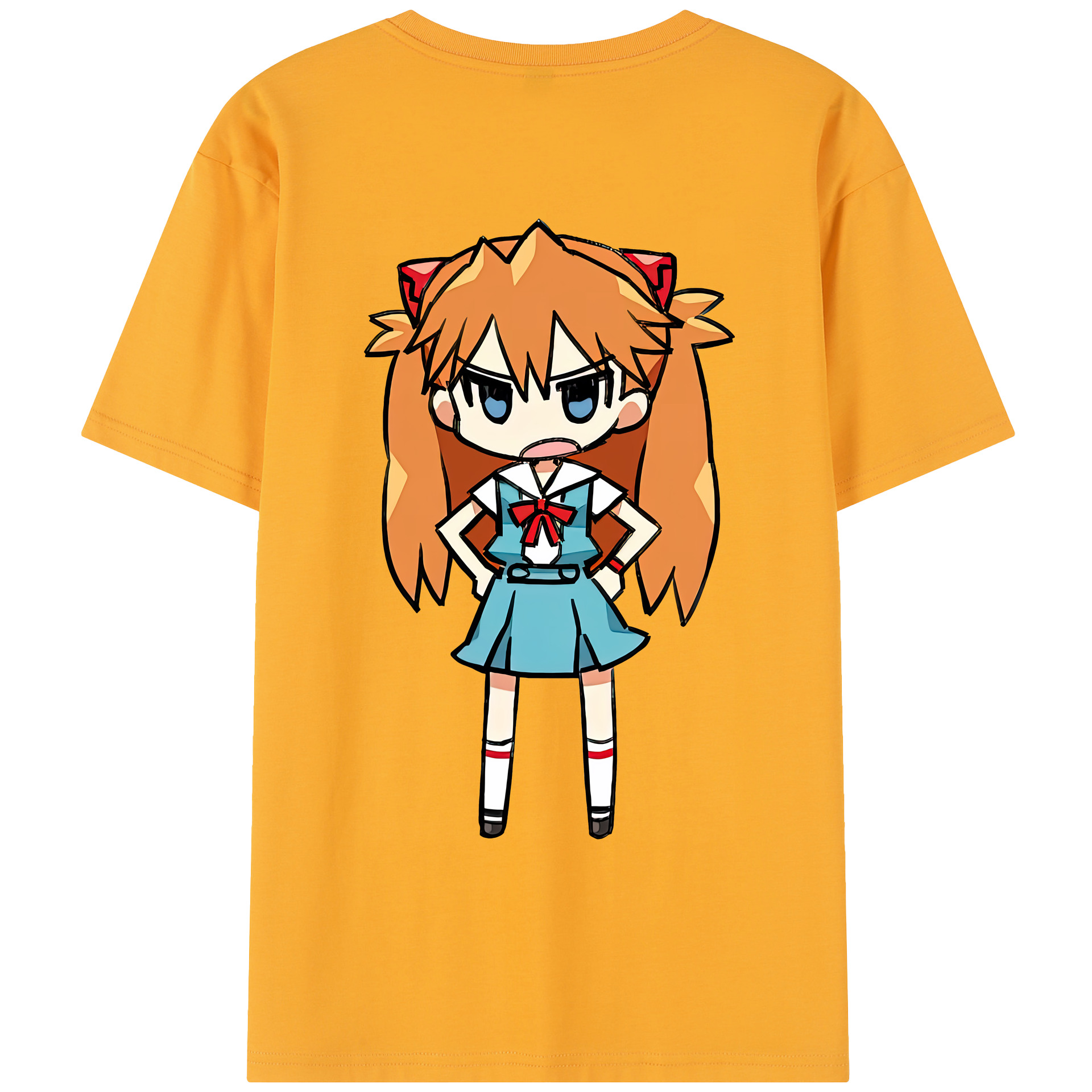 （画像用） EVA 新世紀エヴァンゲリオン レディース半袖Tシャツ(バックプリント)