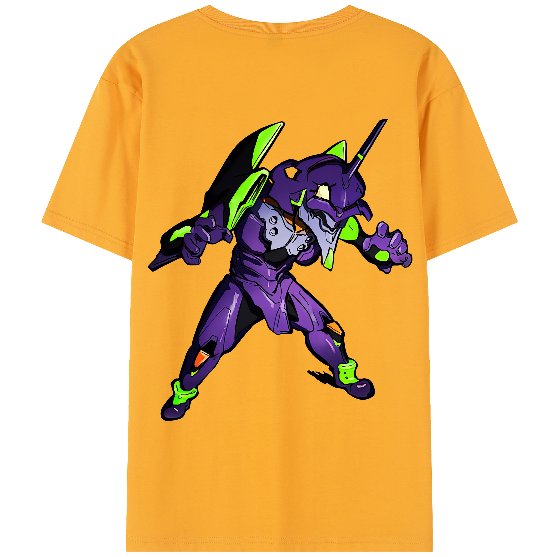 （画像用） EVA 新世紀エヴァンゲリオン レディース半袖Tシャツ(バックプリント)