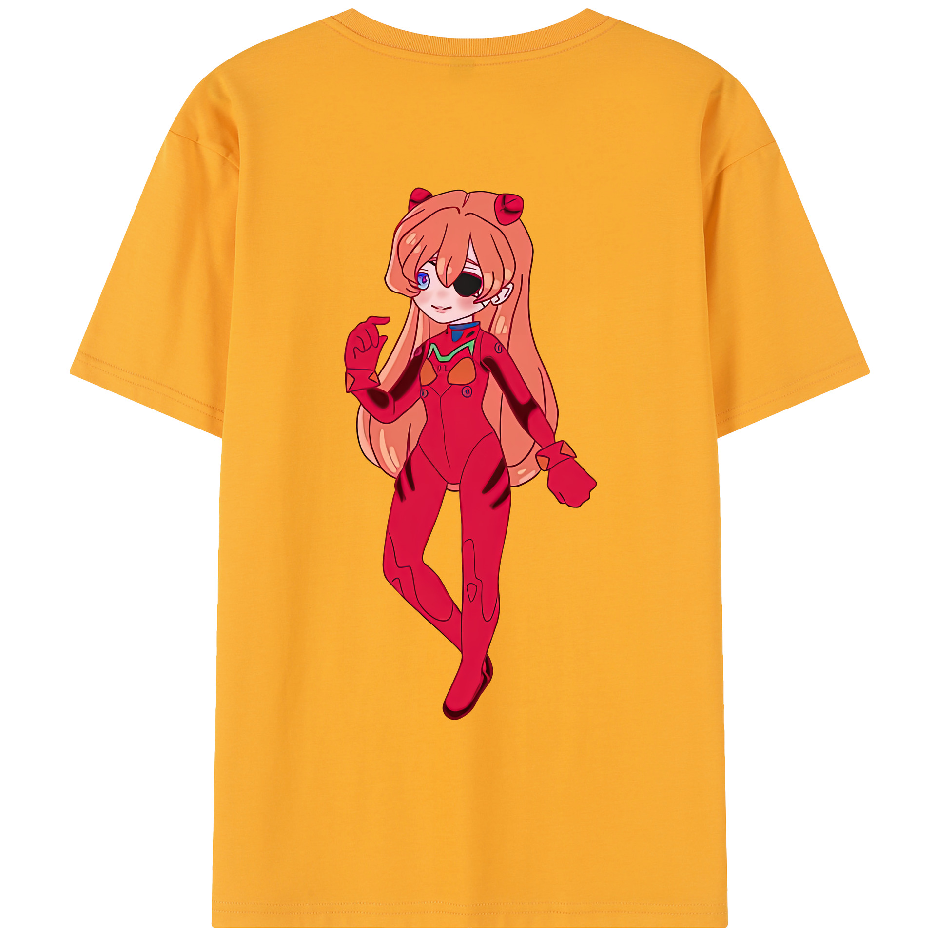 （画像用） EVA 新世紀エヴァンゲリオン レディース半袖Tシャツ(バックプリント)