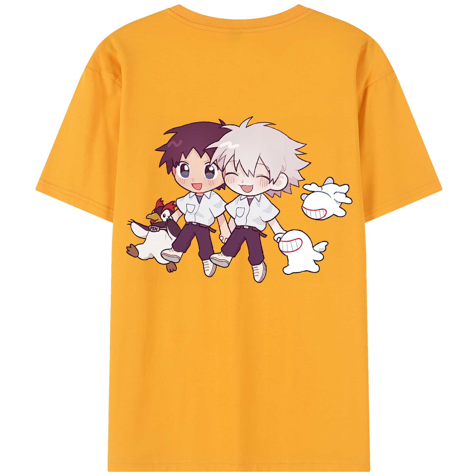 （画像用） EVA 新世紀エヴァンゲリオン レディース半袖Tシャツ(バックプリント)