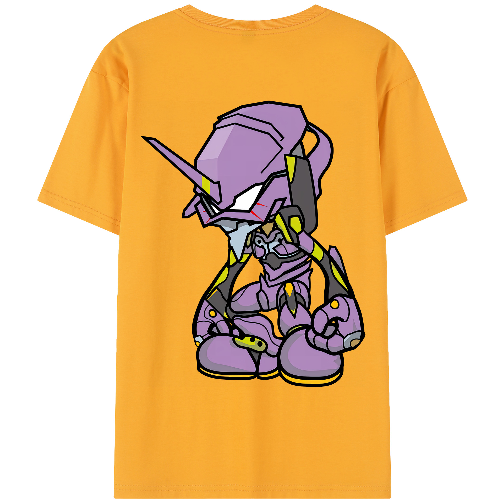 （画像用） EVA 新世紀エヴァンゲリオン レディース半袖Tシャツ(バックプリント)