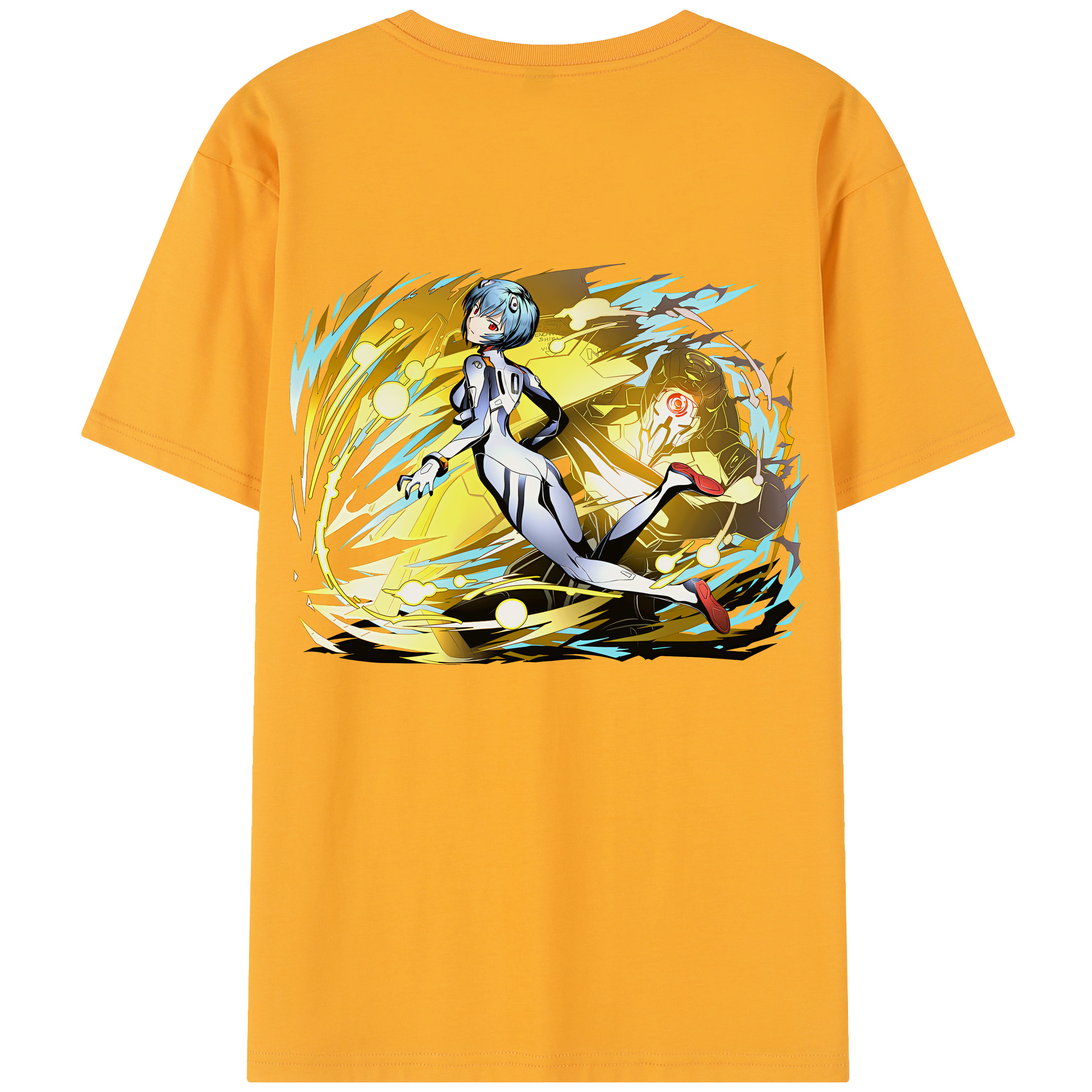 （画像用） EVA 新世紀エヴァンゲリオン レディース半袖Tシャツ(バックプリント)