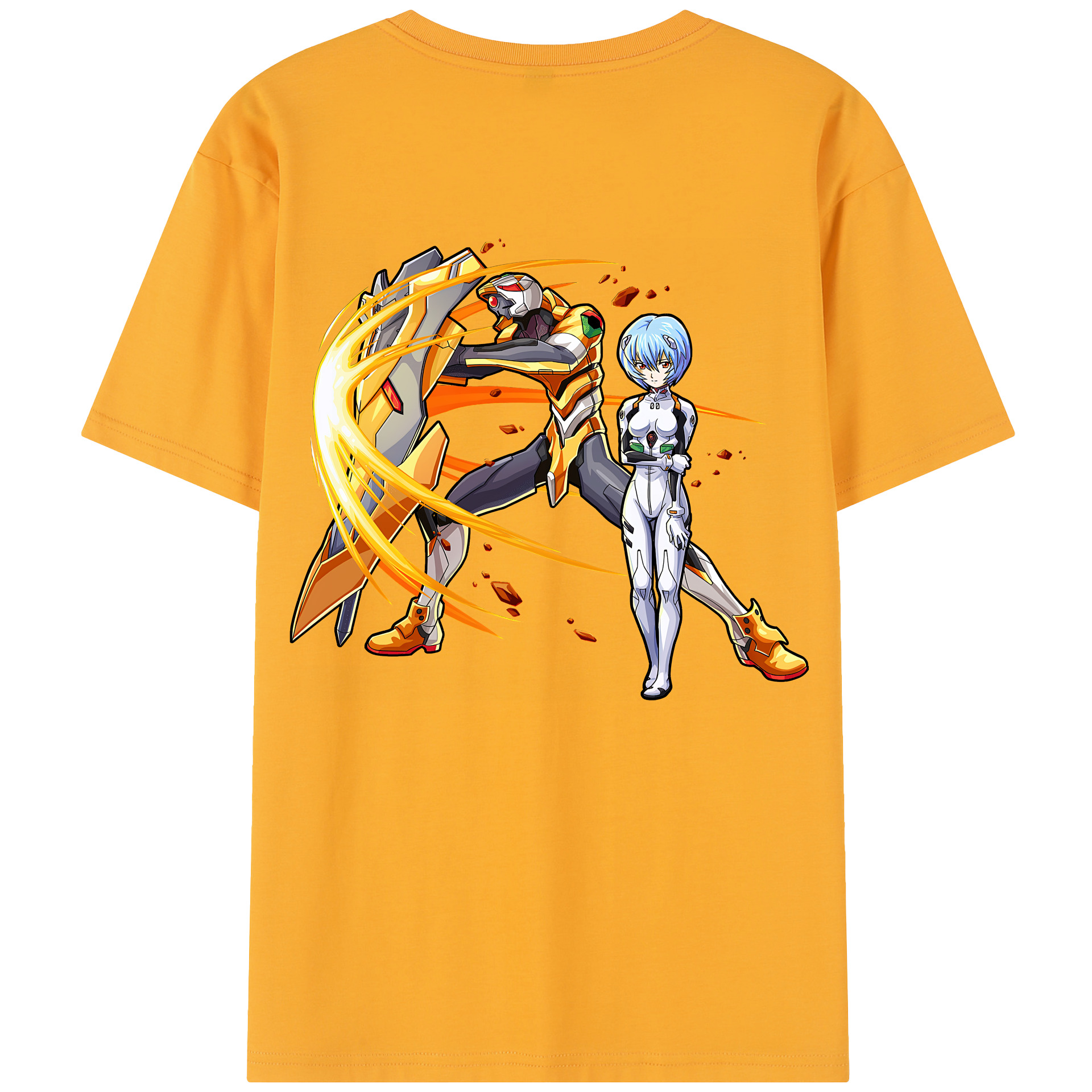 （画像用） EVA 新世紀エヴァンゲリオン レディース半袖Tシャツ(バックプリント)