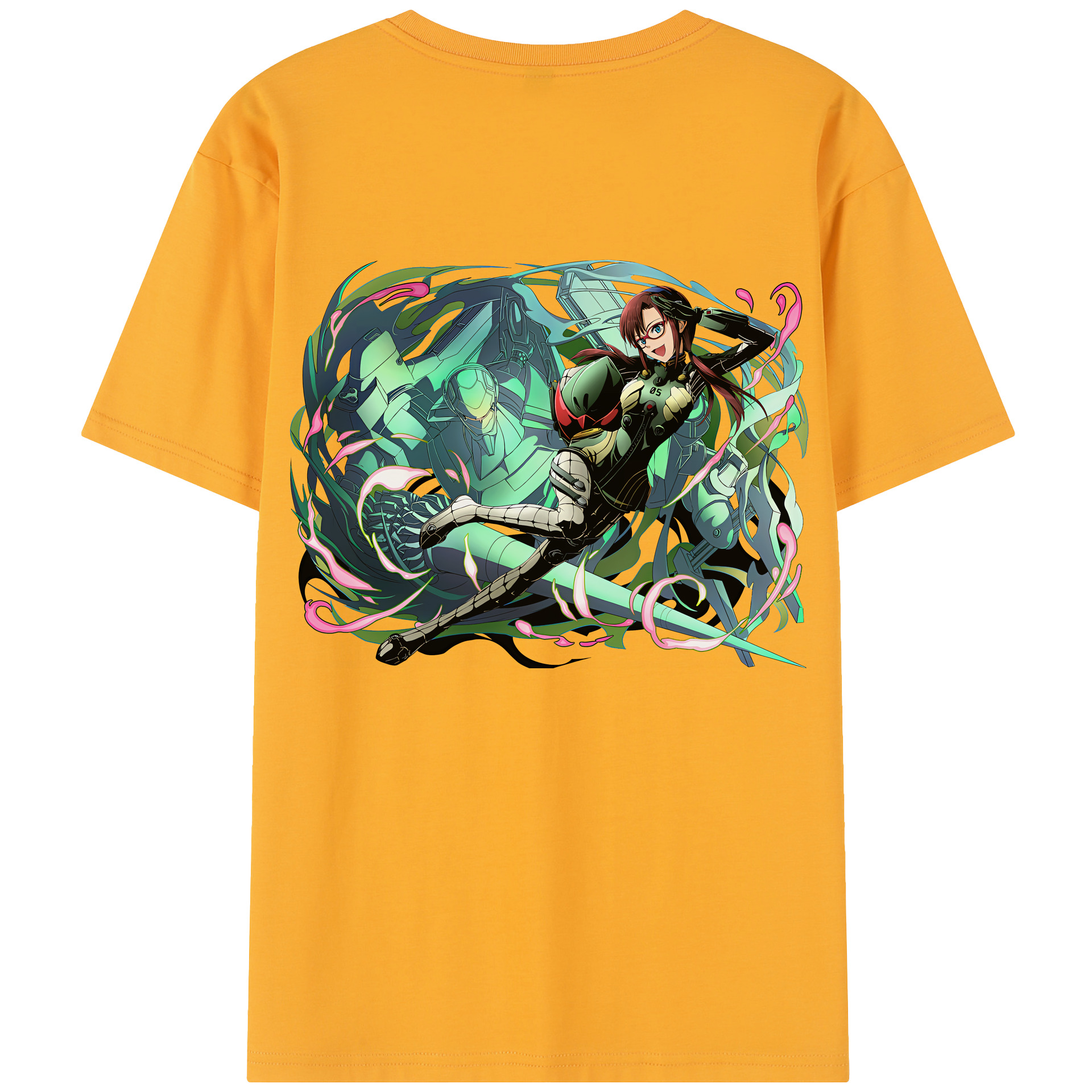 （画像用） EVA 新世紀エヴァンゲリオン レディース半袖Tシャツ(バックプリント)