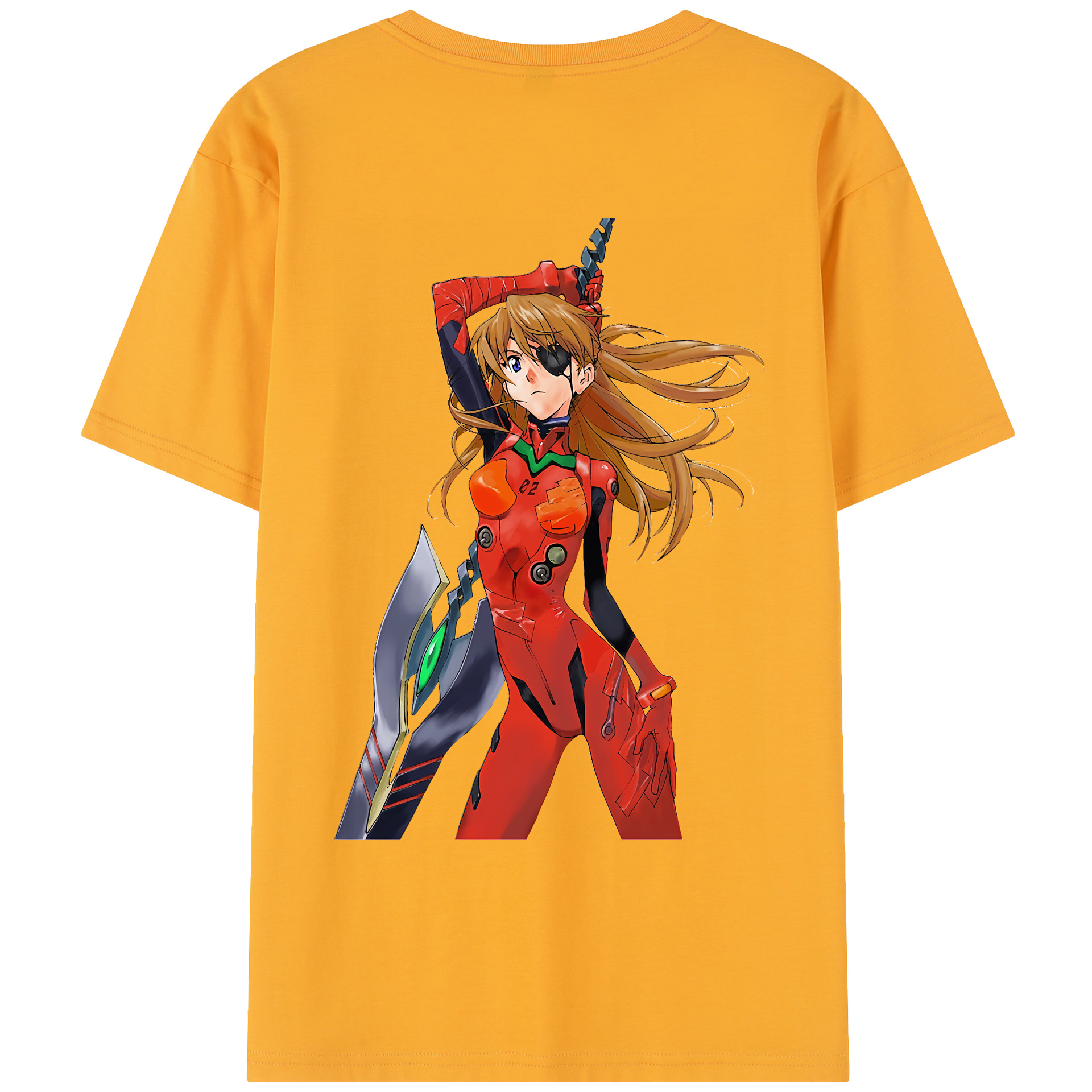（画像用） EVA 新世紀エヴァンゲリオン レディース半袖Tシャツ(バックプリント)