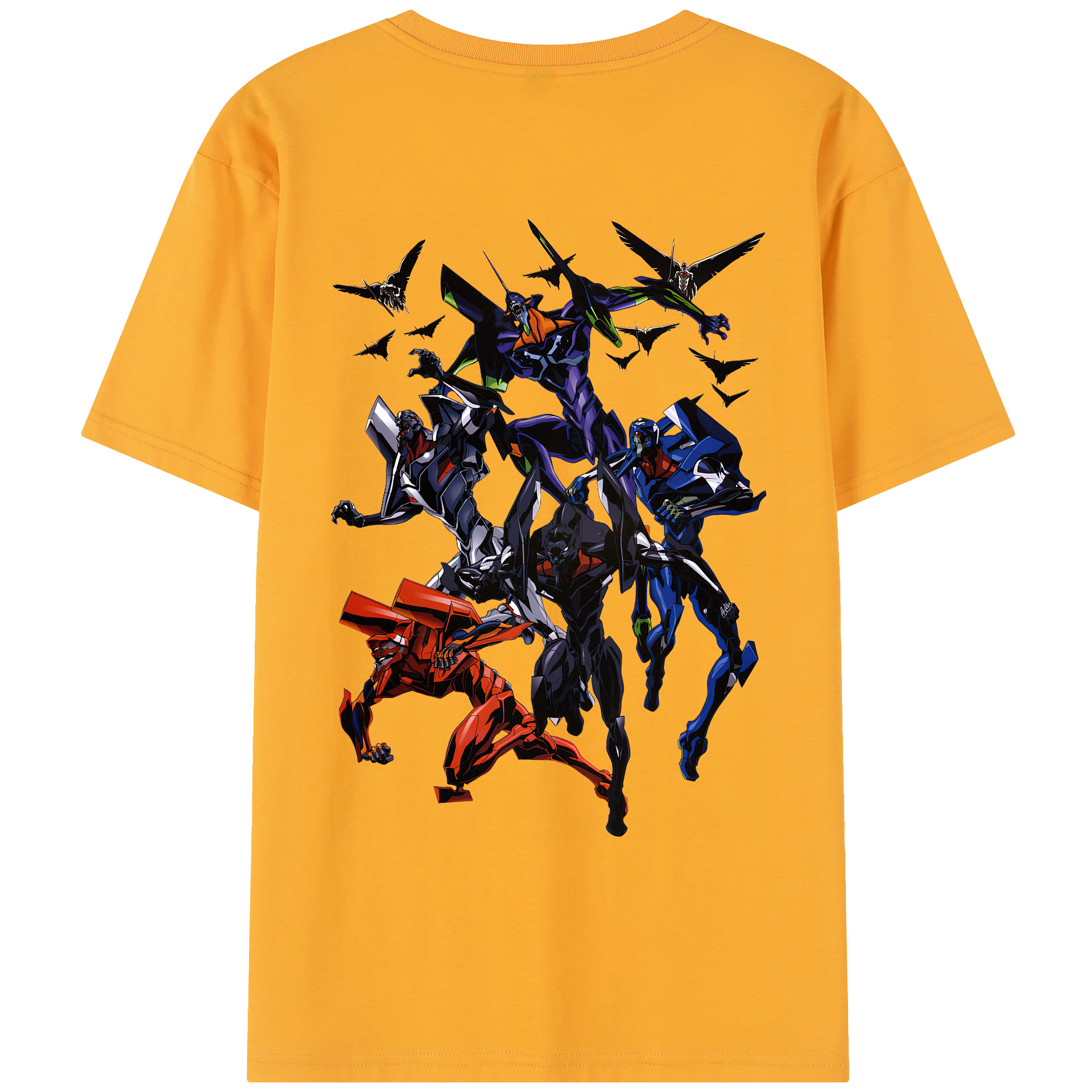 （画像用） EVA 新世紀エヴァンゲリオン レディース半袖Tシャツ(バックプリント)