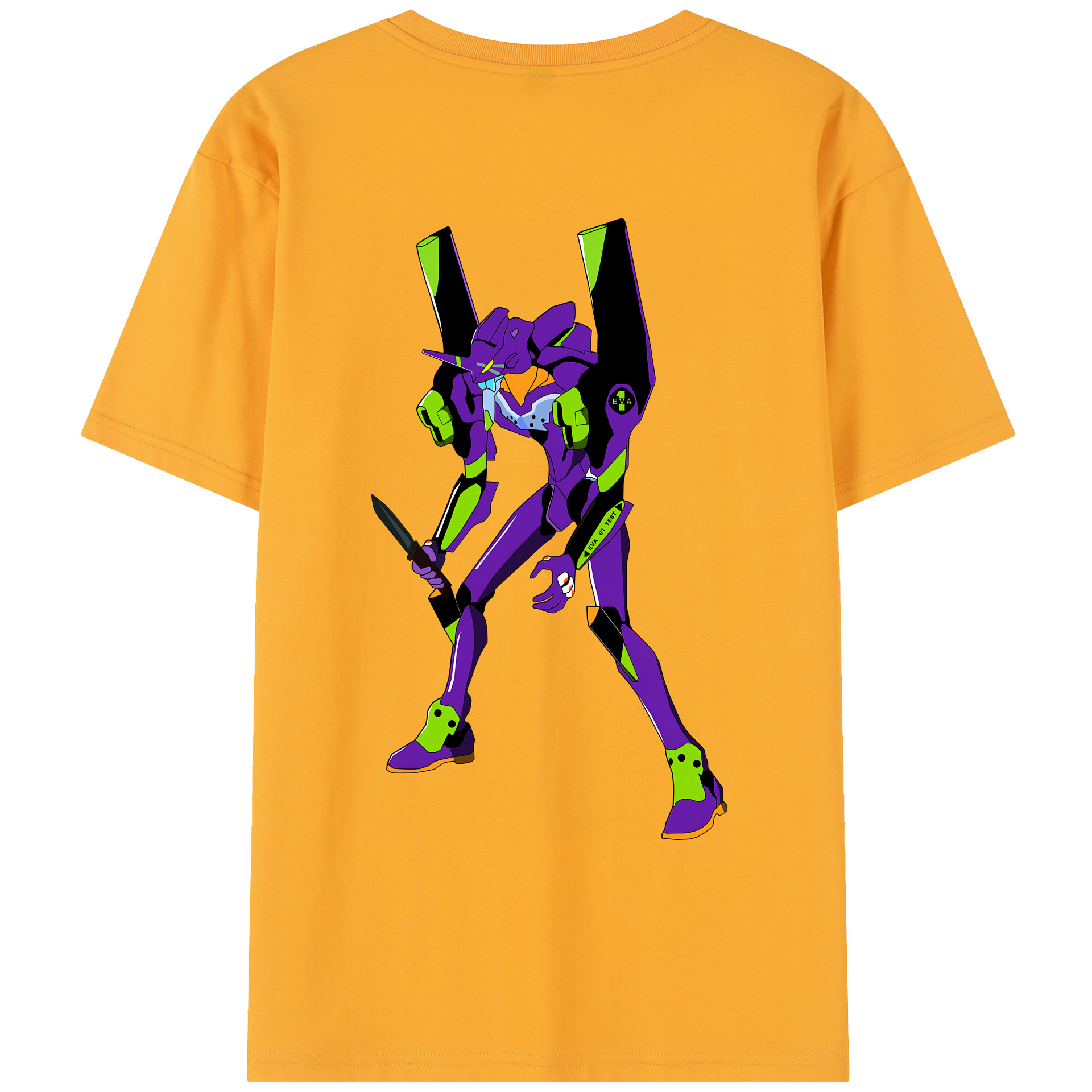 （画像用） EVA 新世紀エヴァンゲリオン レディース半袖Tシャツ(バックプリント)